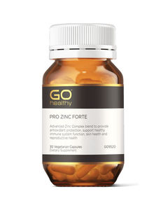 Go Healthy Pro Zinc Forte 30 Capsules