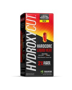 Muscletech Hydroxycut Hardcore Liquid Heat 60 Capsules