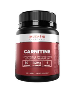 Musashi Carnitine 60 Capsules