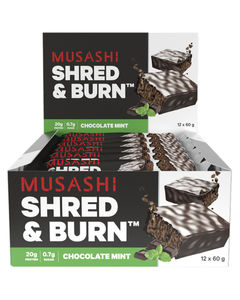 Musashi Shred and Burn Bars