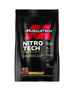 Muscletech Nitro-tech 100% Whey Gold 10Lb Bag