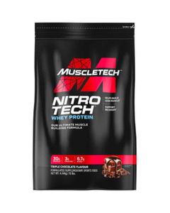 Muscletech Nitro-Tech Whey Protein 10Lb Bag