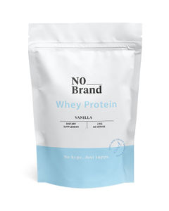 No Brand Whey Protein-Strawberry-2Kg