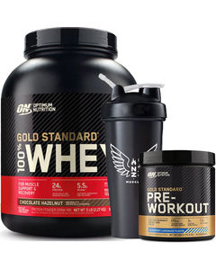 Optimum Nutrition 100% Whey 5Lb + GS Pre-Workout Stack