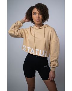 Status Crop Cut Hoodie