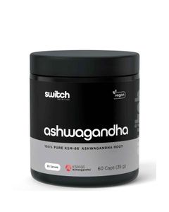 Switch Nutrition Essential Ashwagandha 60 Capsules