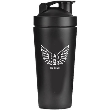 SmartShake Original Multi-Storage Shaker Black 600 ml - SmartShake