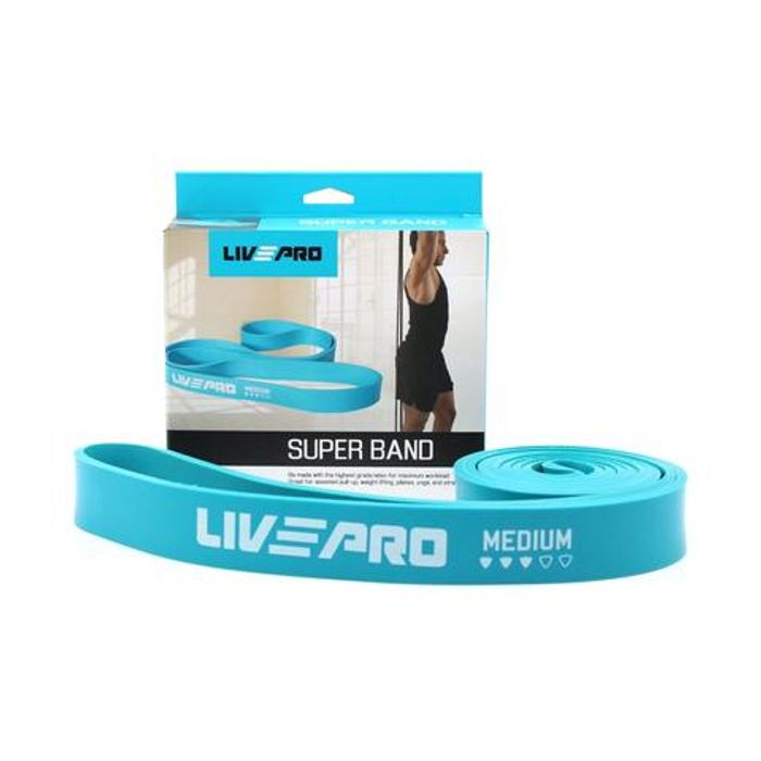 Livepro Plates Bar with Resistance Bands, Exercise Latex Straps