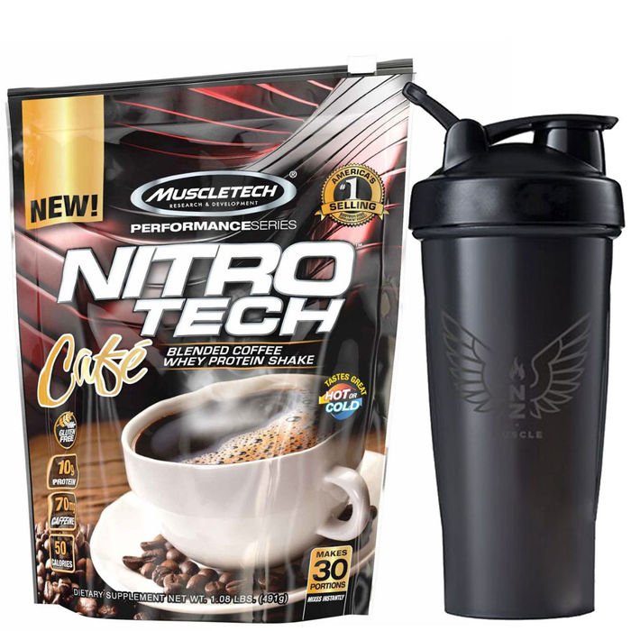 Muscletech Nitro-tech Cafe - expiry Dec 20