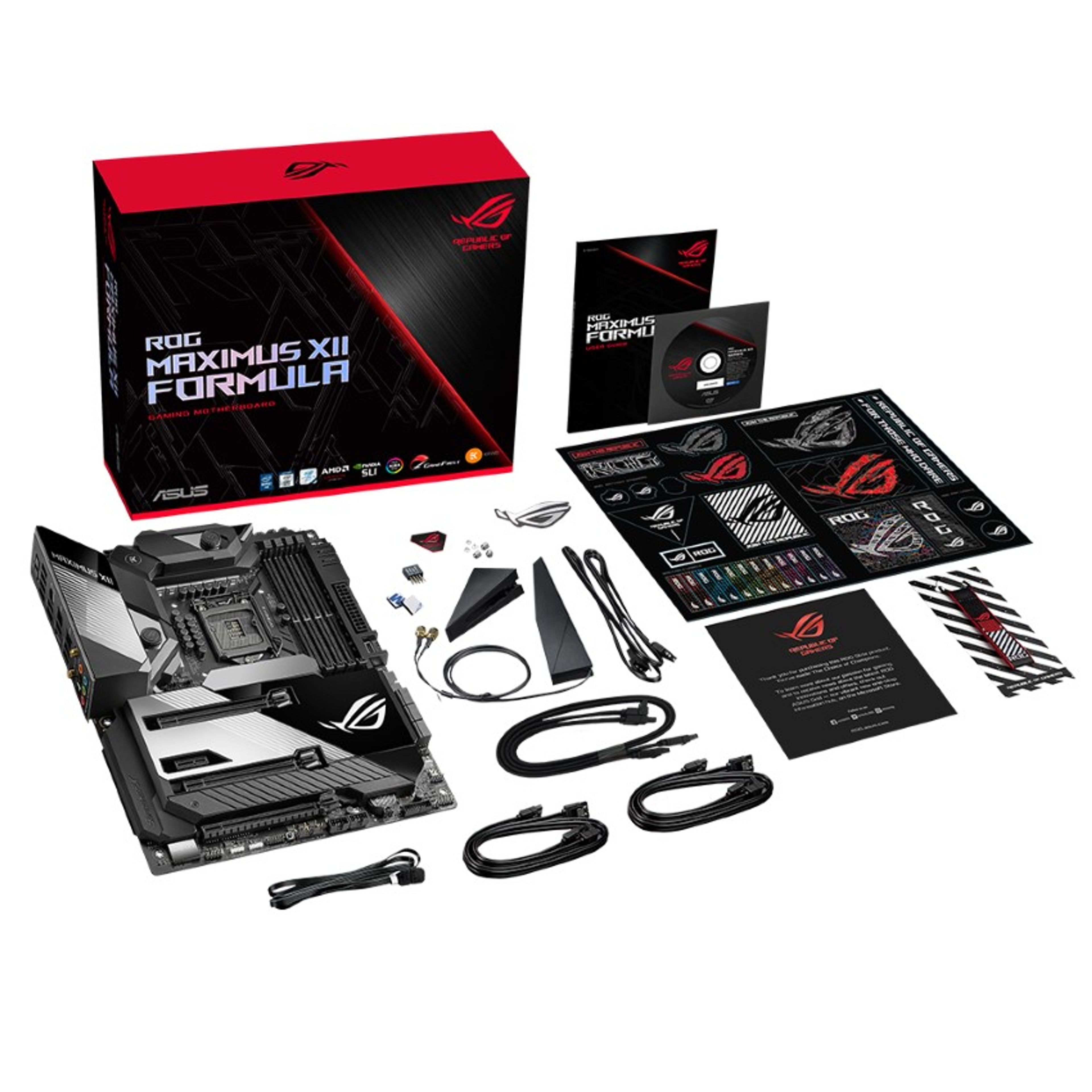 Mainboard ASUS ROG MAXIMUS XII FORMULA (Intel Z490, Socket 1200, ATX, 4 khe RAM DDR4) chính hãng Máy Tính LMC