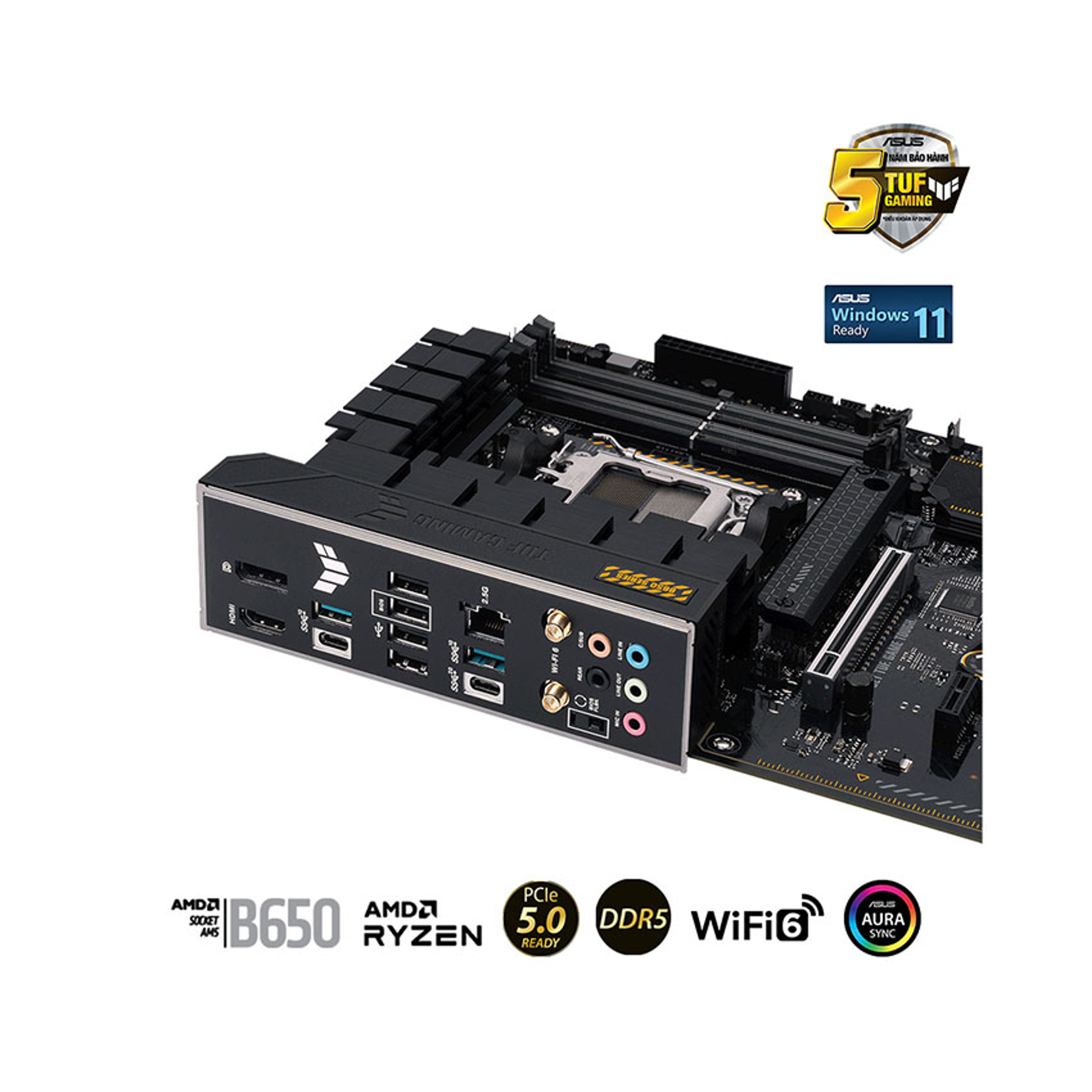Mainboard ASUS TUF GAMING B650-PLUS WIFI chính hãng Máy Tính LMC