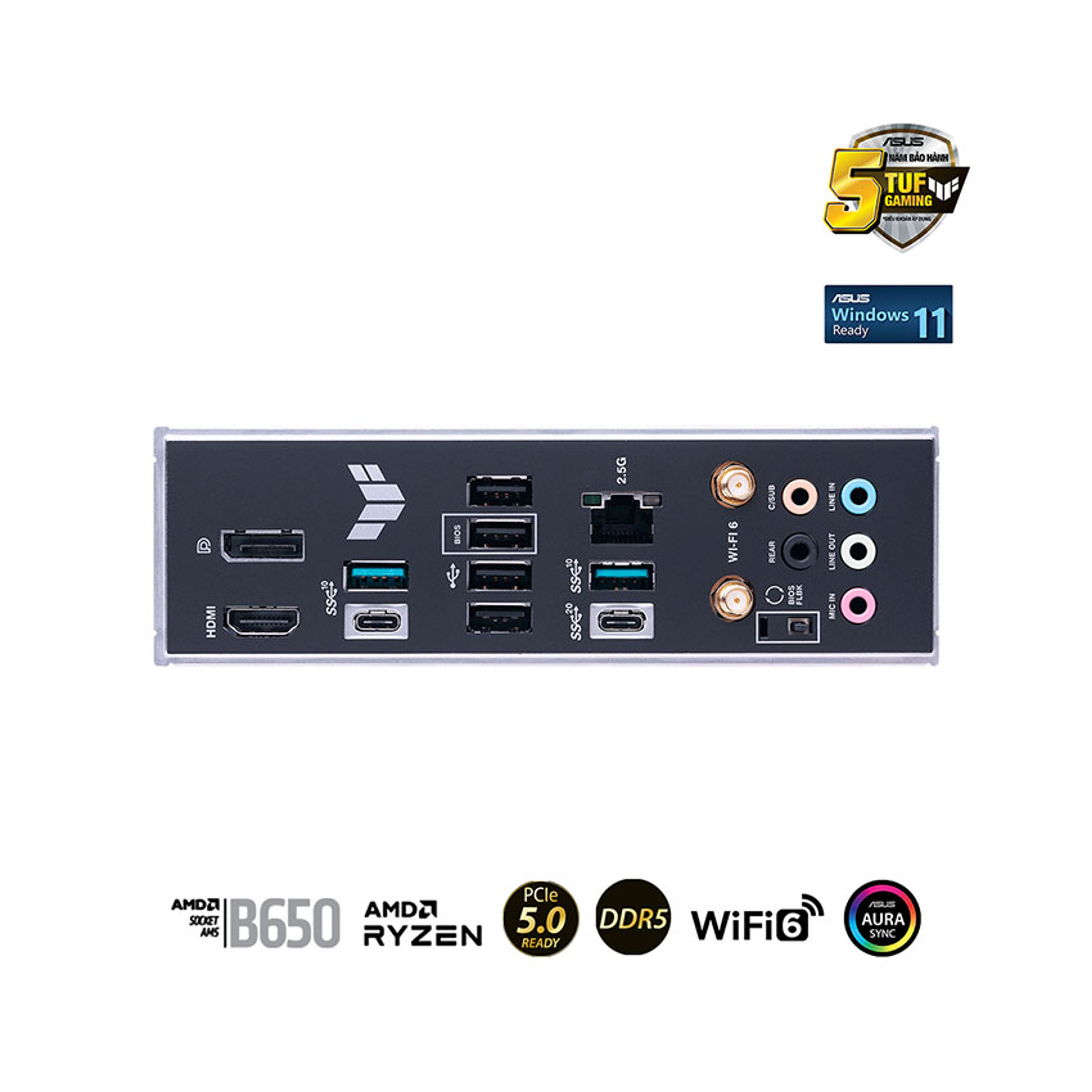 Mainboard ASUS TUF GAMING B650-PLUS WIFI chính hãng Máy Tính LMC