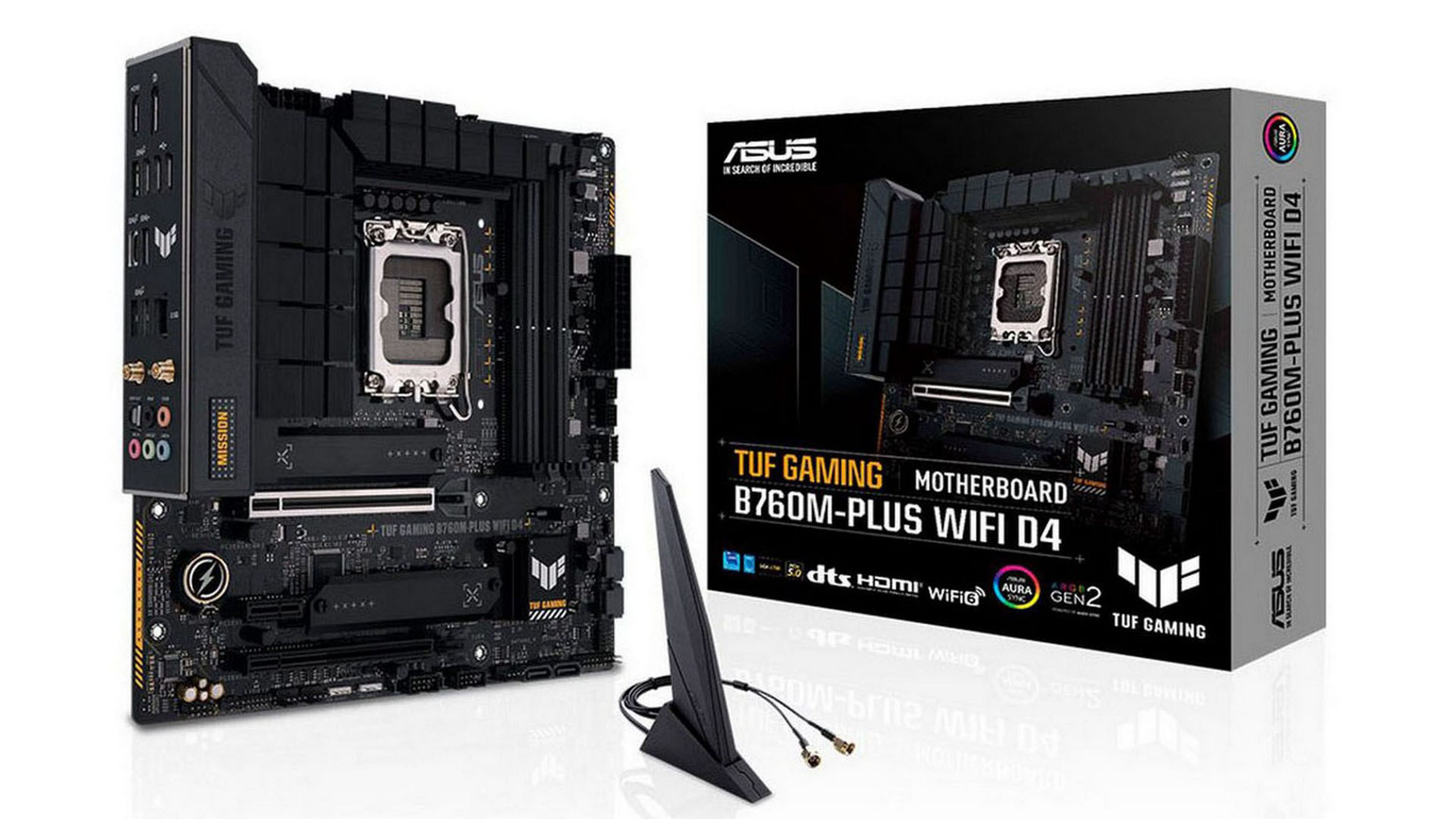 Mainboard ASUS TUF GAMING B760M-PLUS WIFI D4 chính hãng Máy Tính LMC