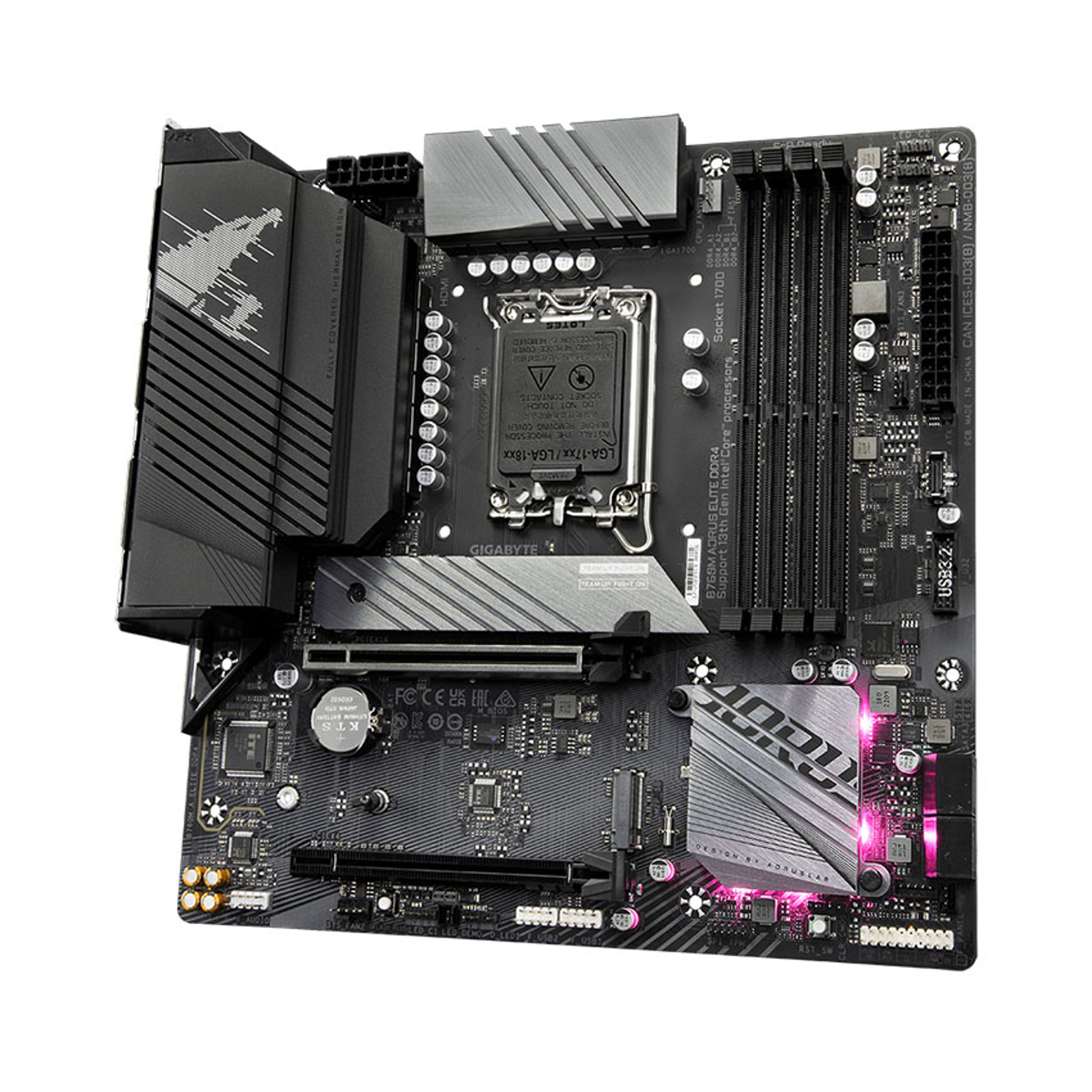 Mainboard Gigabyte B760M AORUS ELITE DDR4 chính hãng Máy Tính LMC