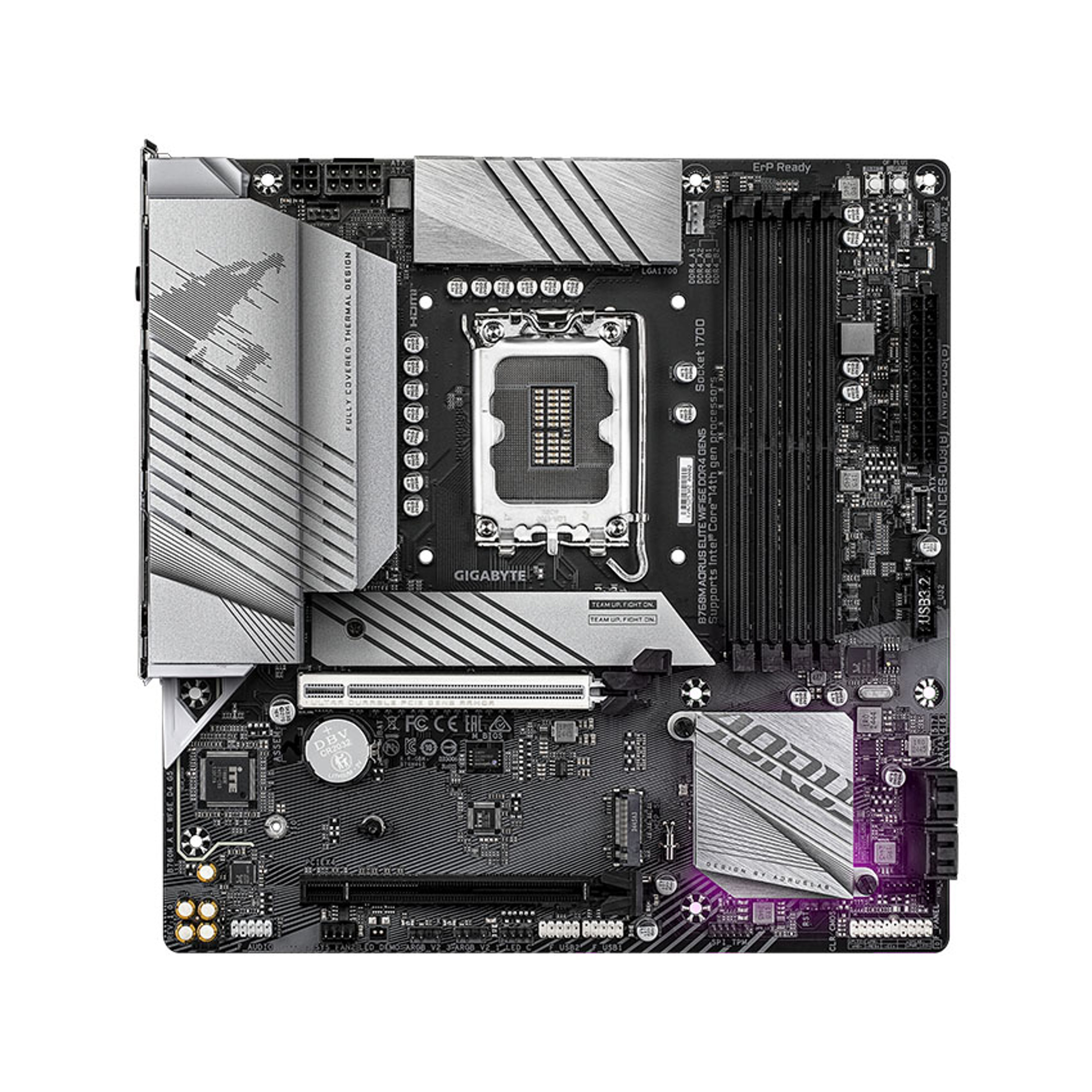 Mainboard Gigabyte B760M AORUS ELITE WIFI6E GEN5 DDR4 chính hãng Máy Tính LMC