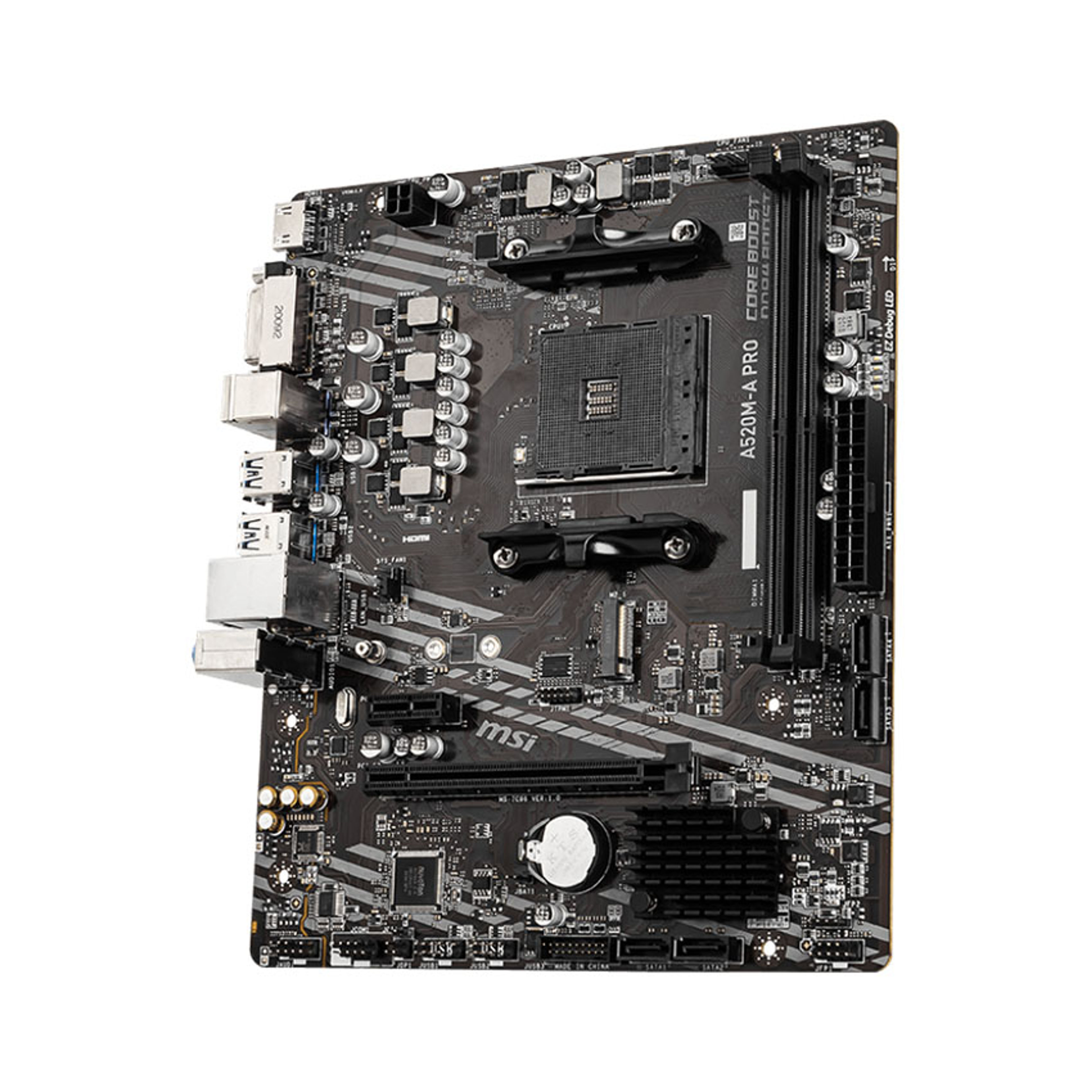 Mainboard MSI A520M-A PRO chính hãng Máy Tính LMC