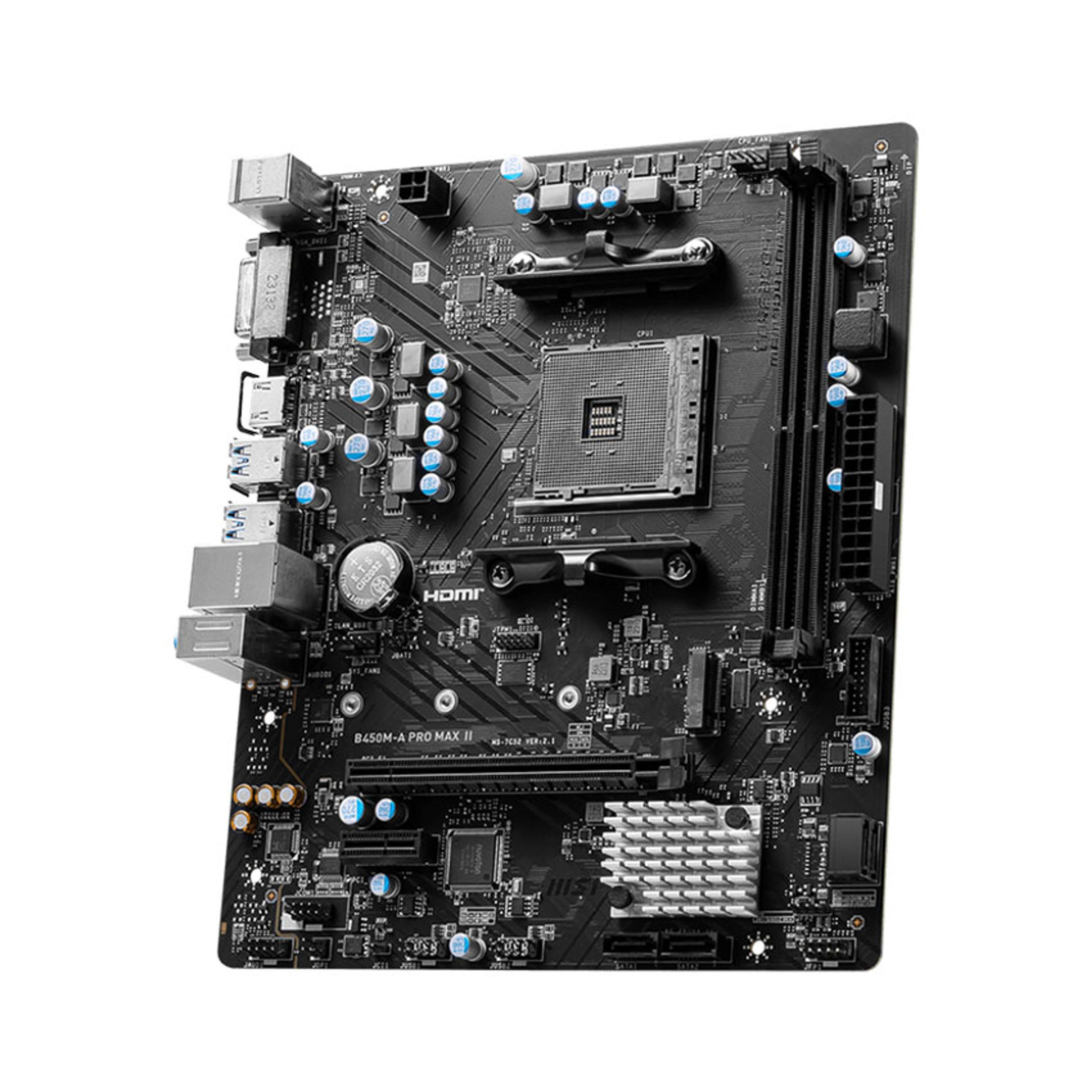 Mainboard MSI B450M-A PRO MAX II chính hãng Máy Tính LMC