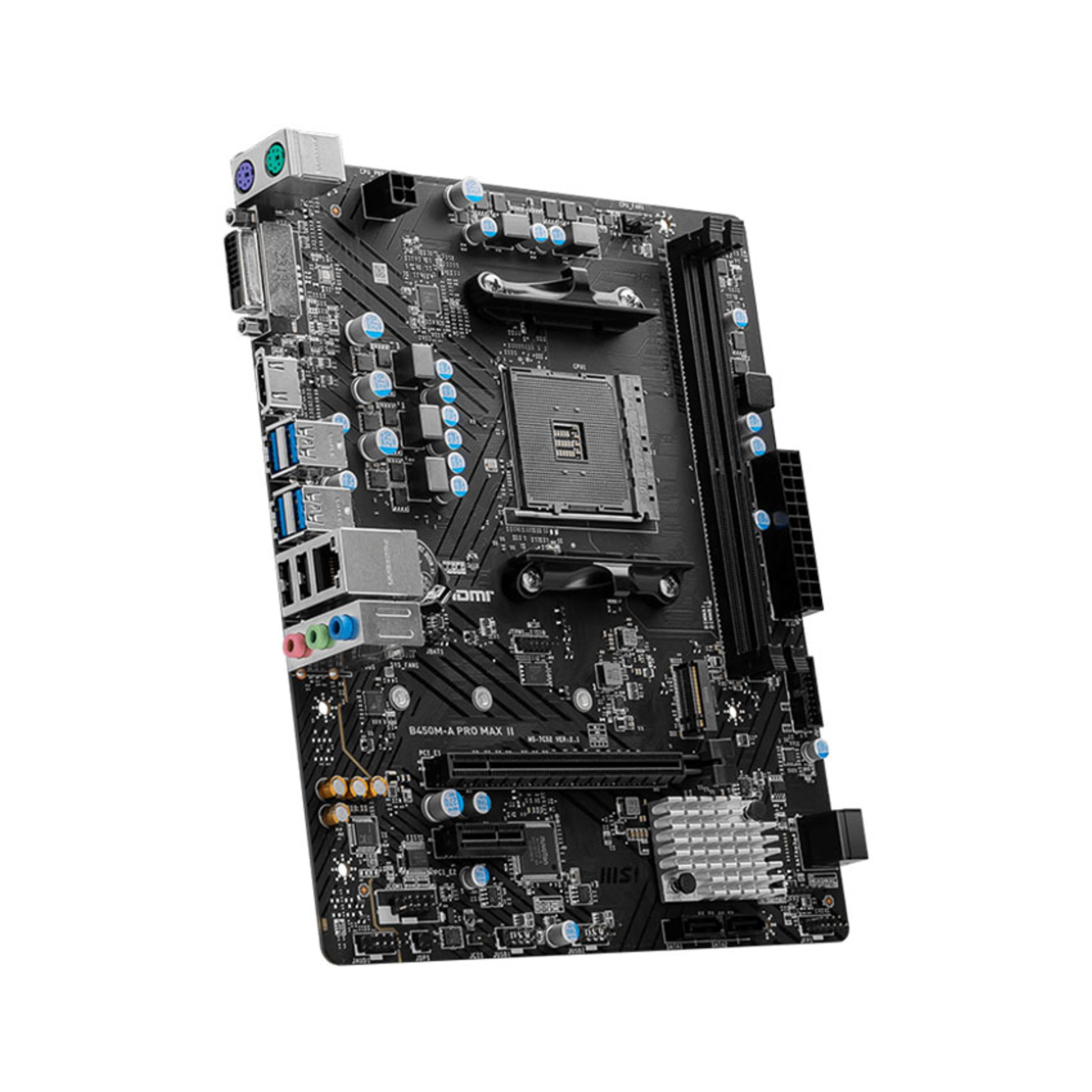 Mainboard MSI B450M-A PRO MAX II chính hãng Máy Tính LMC