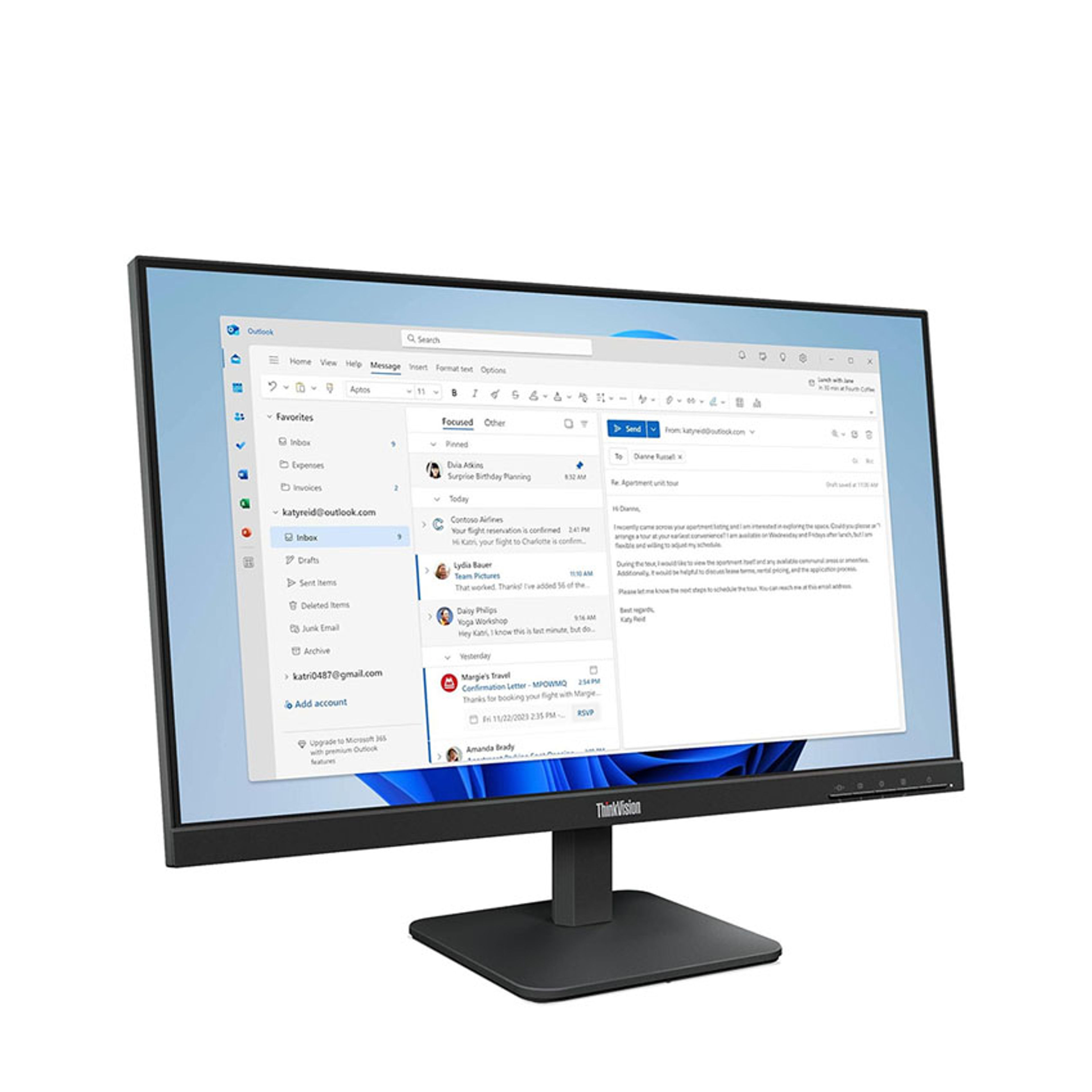 Màn hình Lenovo ThinkVision S24-4e (23.8 inch//FHD/IPS/100Hz/4ms) (64B5KAR1VN ) chính hãng Máy Tính LMC