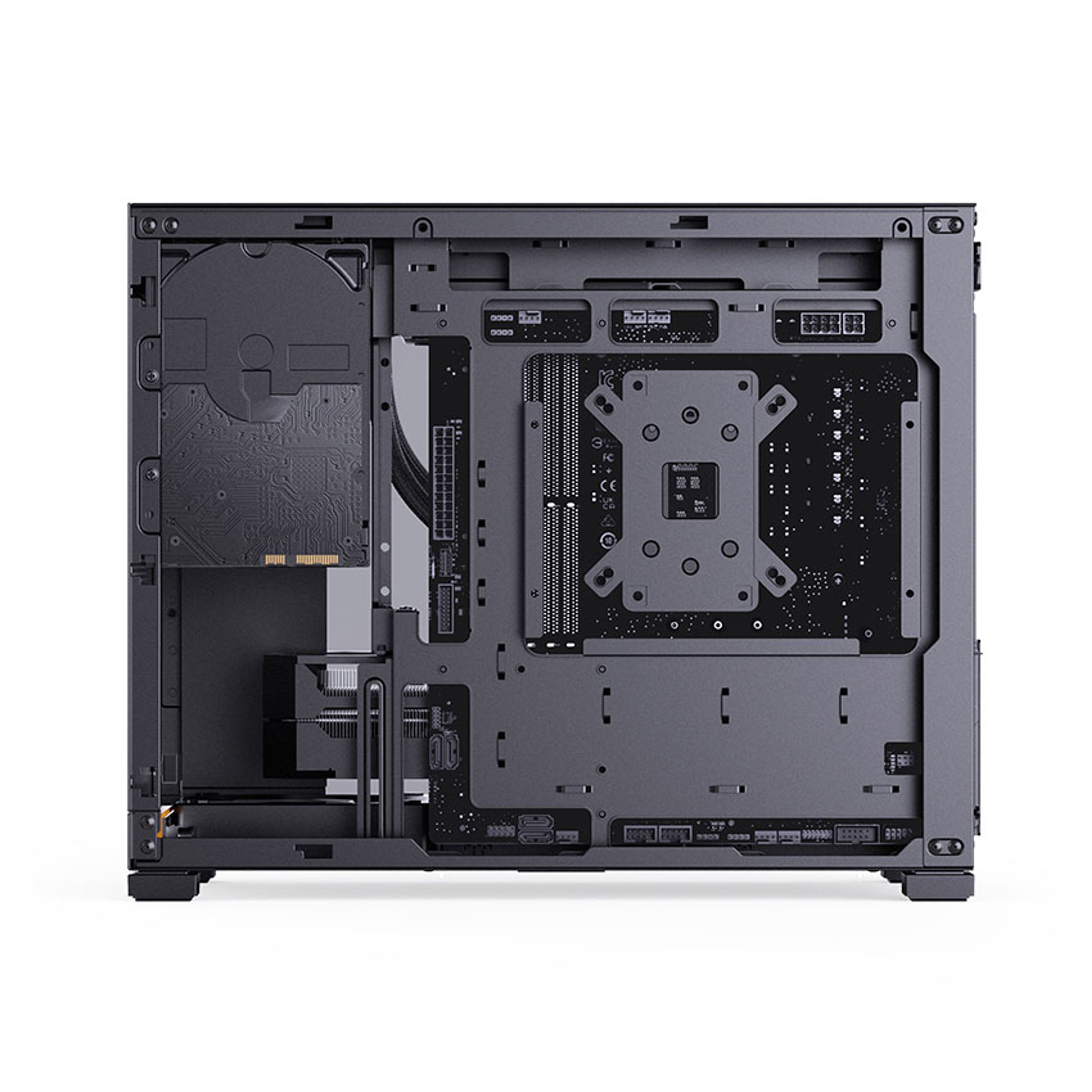 Vỏ case JONSBO D32 STD Black (mATX/Mid Tower) chính hãng Máy Tính LMC