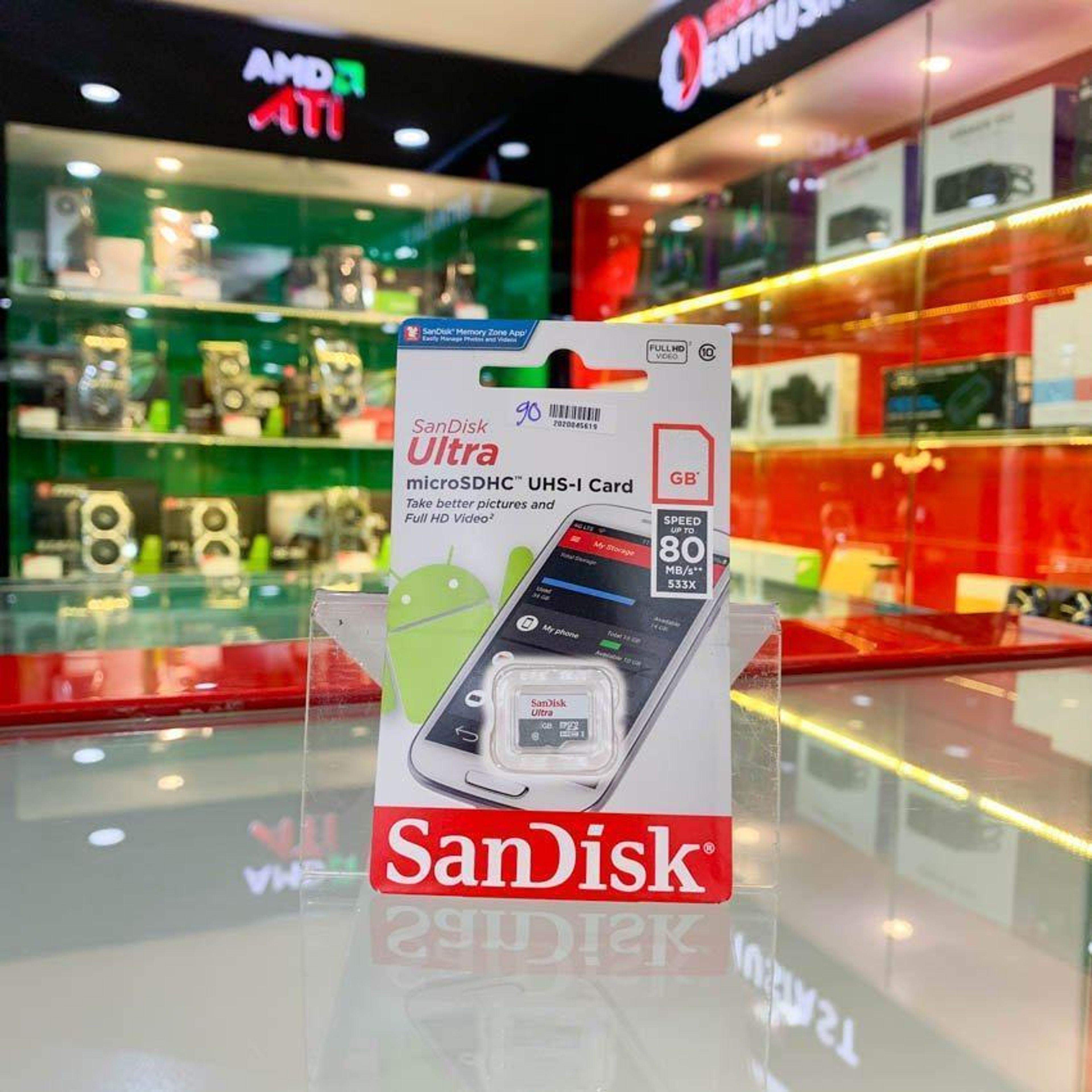 Thẻ nhớ SanDisk 16GB microSD Ultra Class 10 2