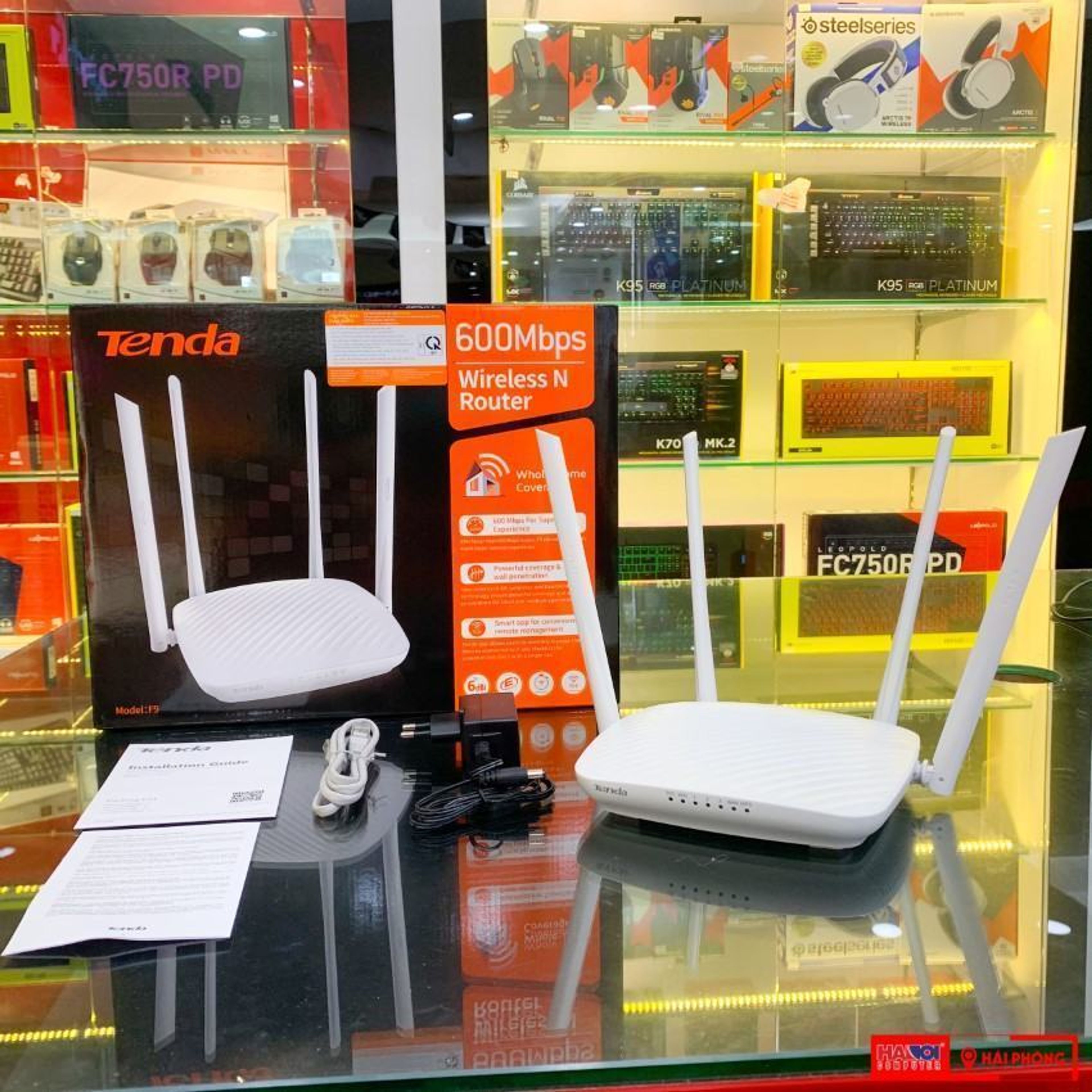 Bộ phát wifi Tenda F9 Wireless N600Mbps 6