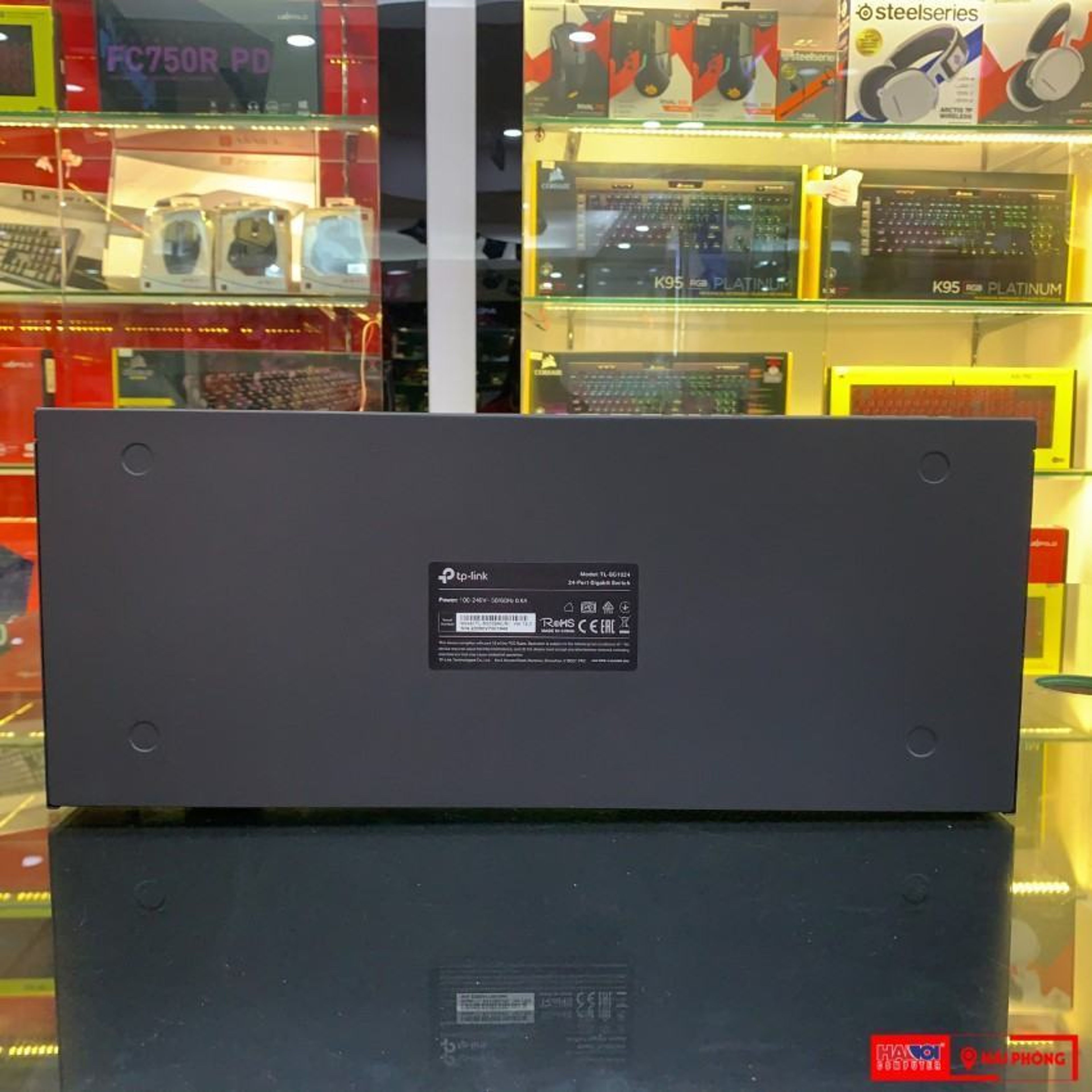 Switch TP-Link TL-SG1024 (24 cổng RJ45 10/100/1000Mbps, vỏ kim loại, gắn tủ Rack 19 inch) 5