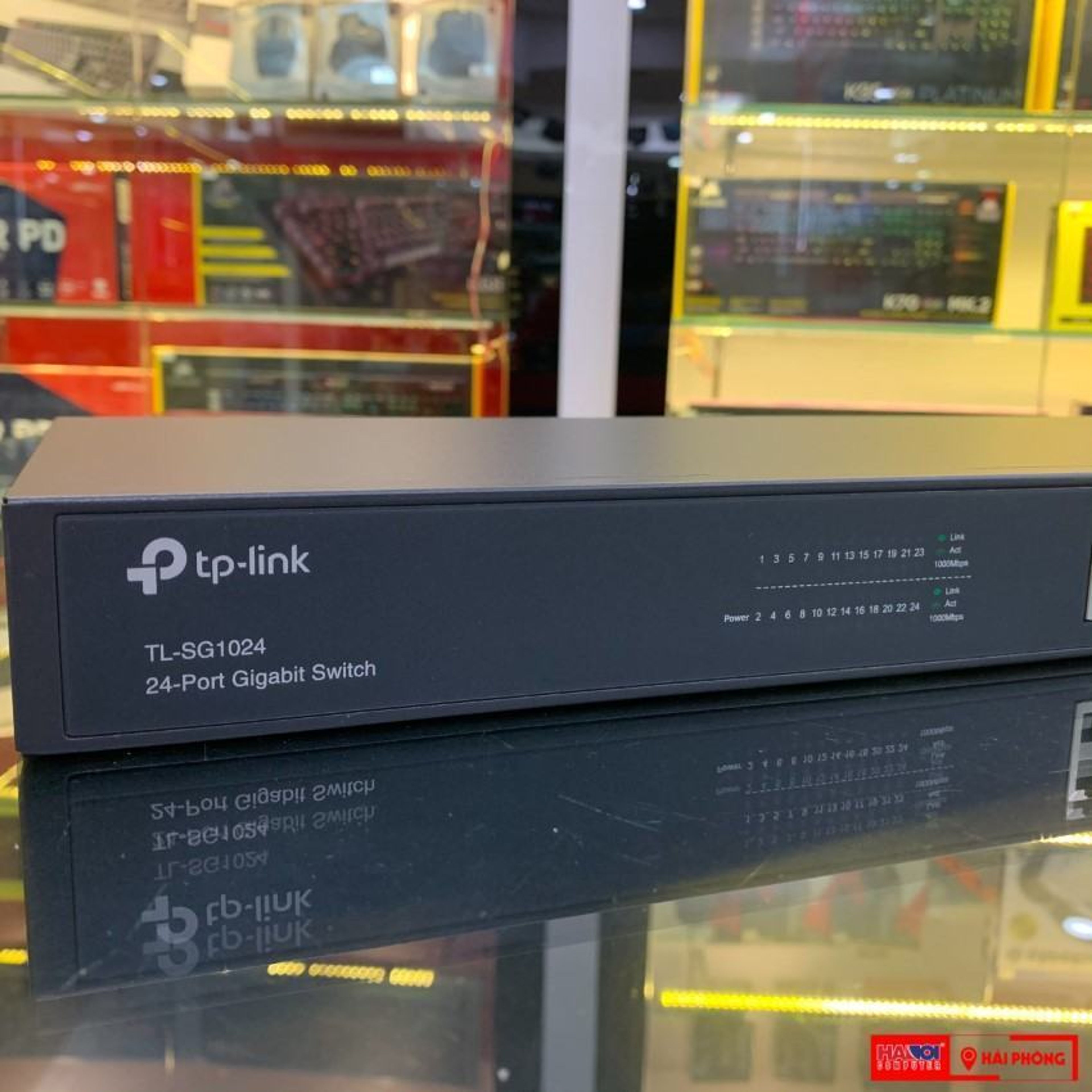 Switch TP-Link TL-SG1024 (24 cổng RJ45 10/100/1000Mbps, vỏ kim loại, gắn tủ Rack 19 inch) 8