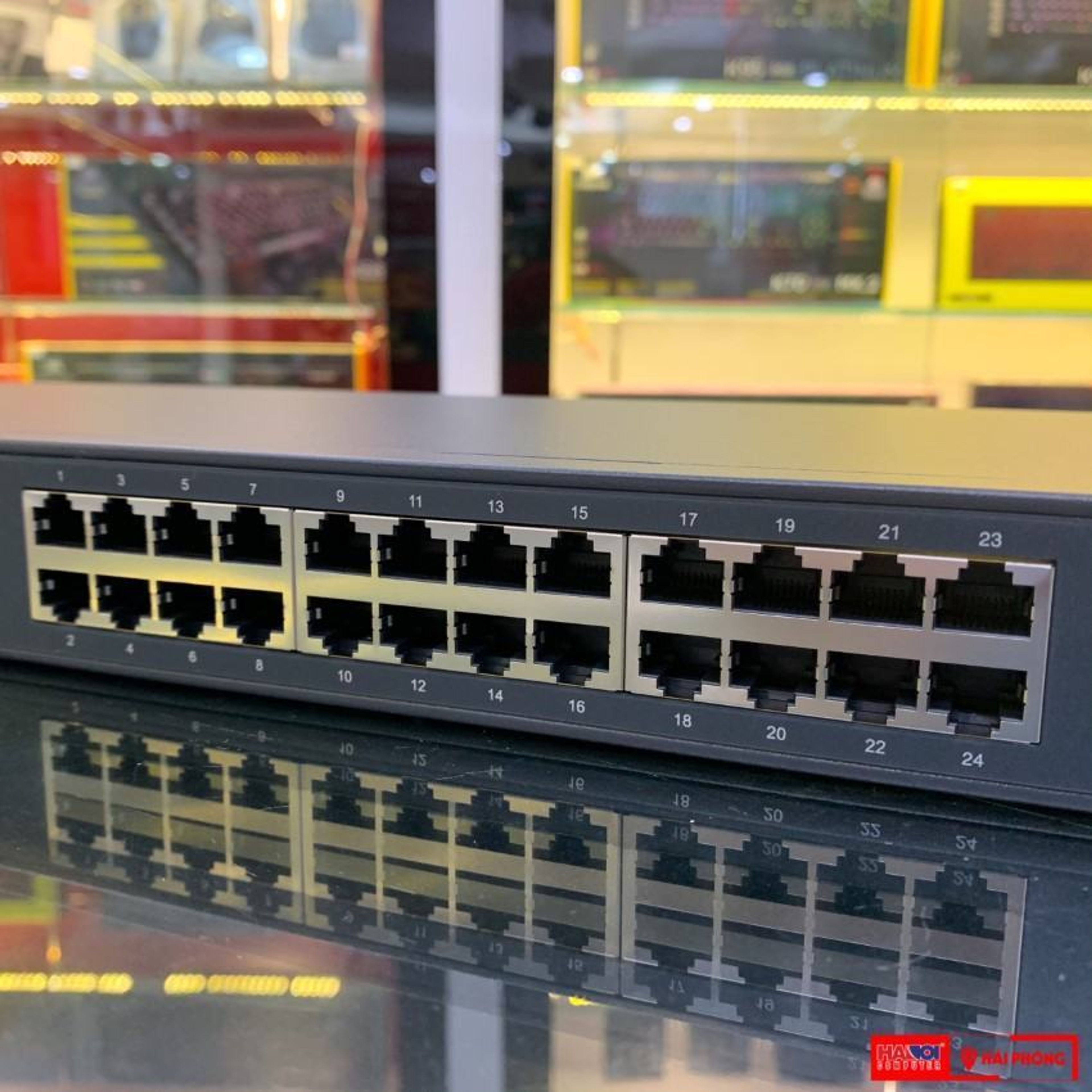 Switch TP-Link TL-SG1024 (24 cổng RJ45 10/100/1000Mbps, vỏ kim loại, gắn tủ Rack 19 inch) 9