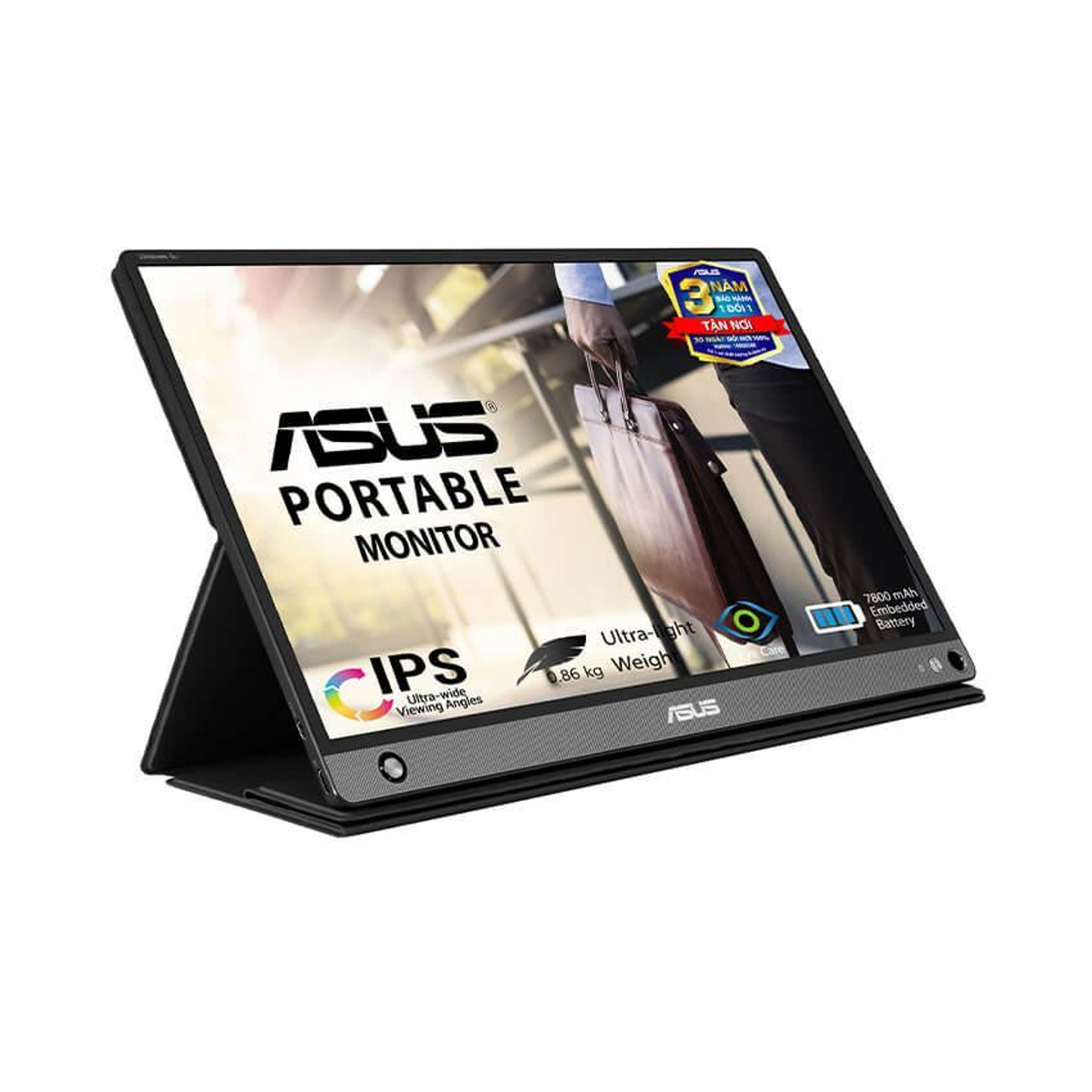 Màn hình di động Asus ZenScreen GO MB16AHP (15.6 inch/FHD/IPS/60Hz/5ms/USB TypeC/7800mAh/Loa) 0