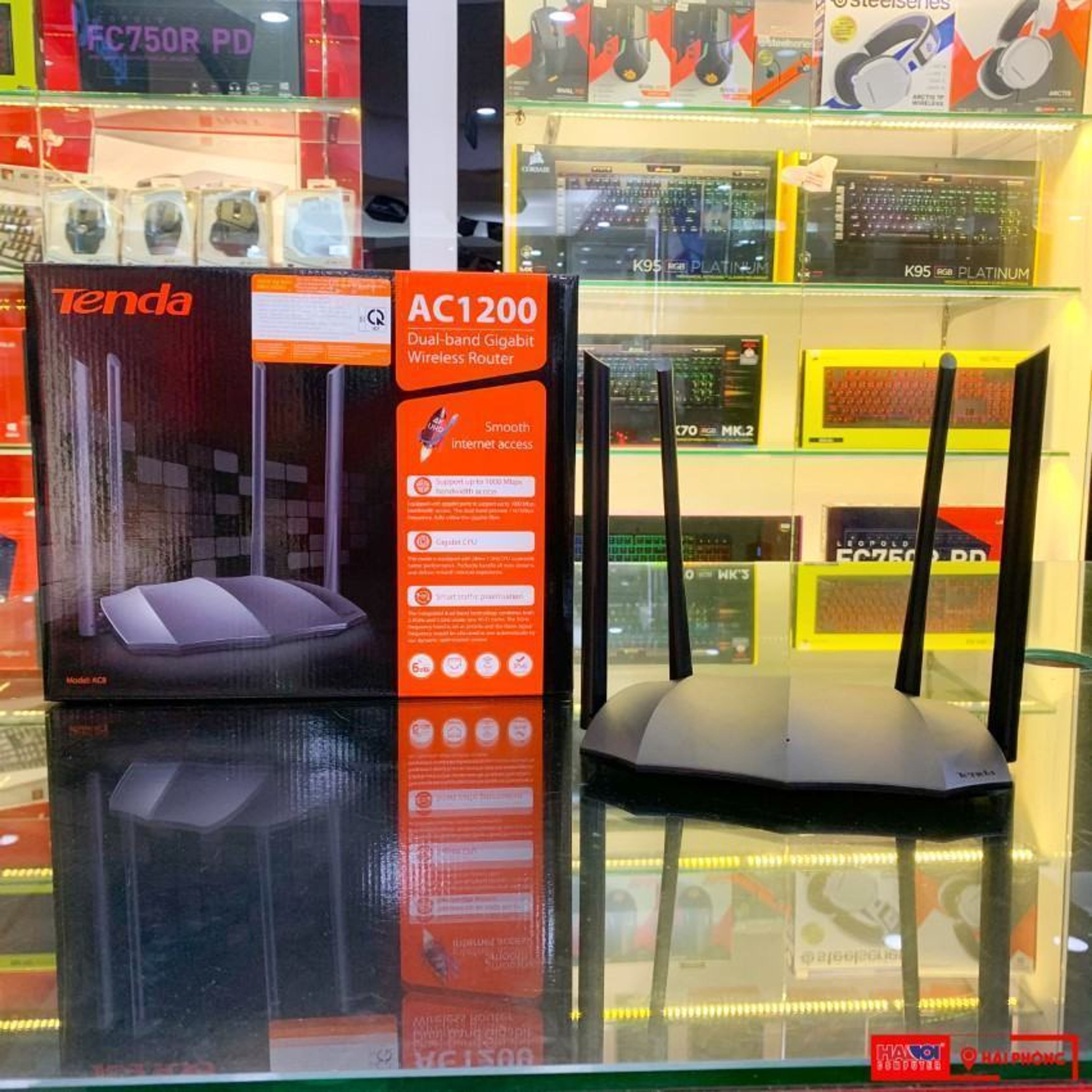 Bộ phát wifi Tenda AC8 8