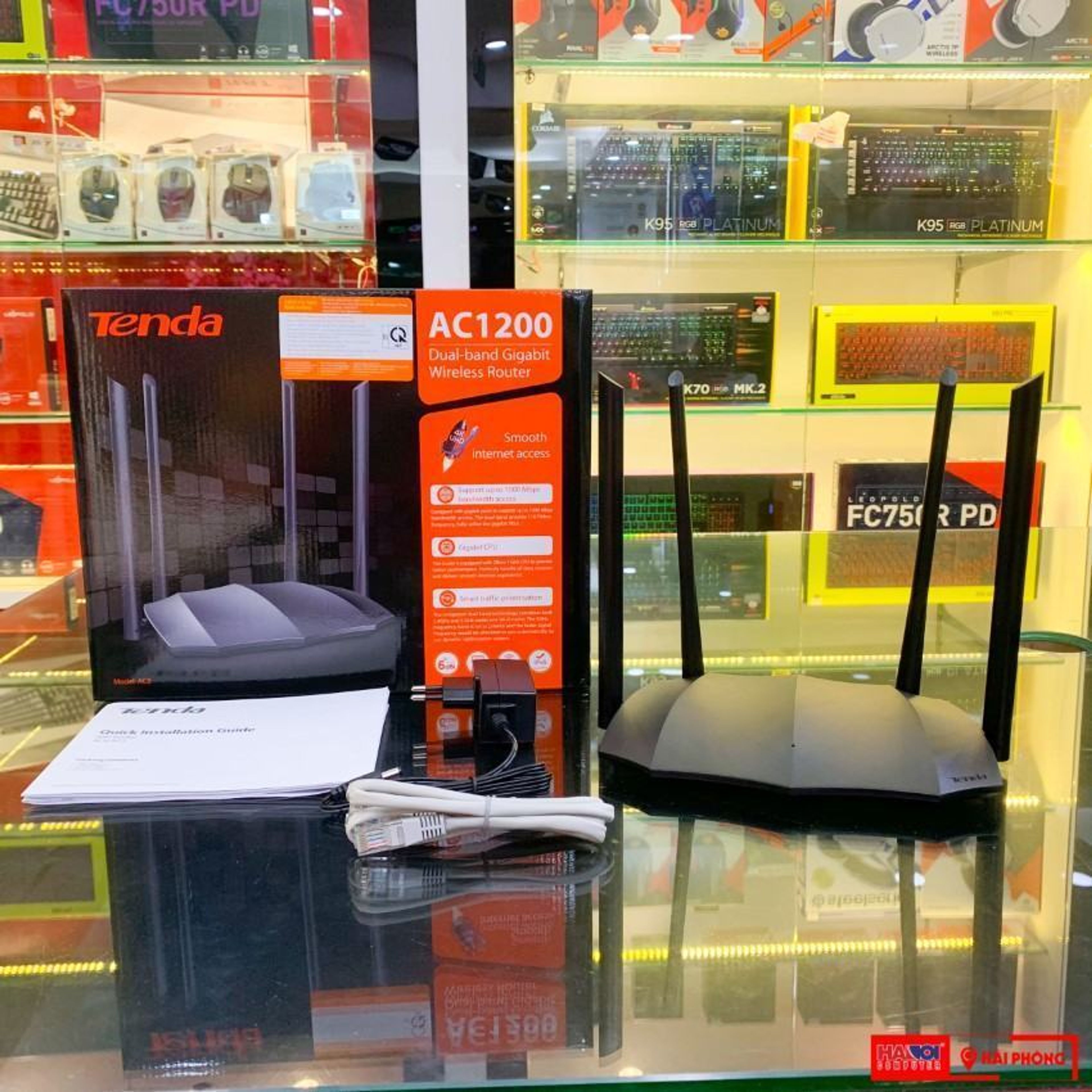 Bộ phát wifi Tenda AC8 10