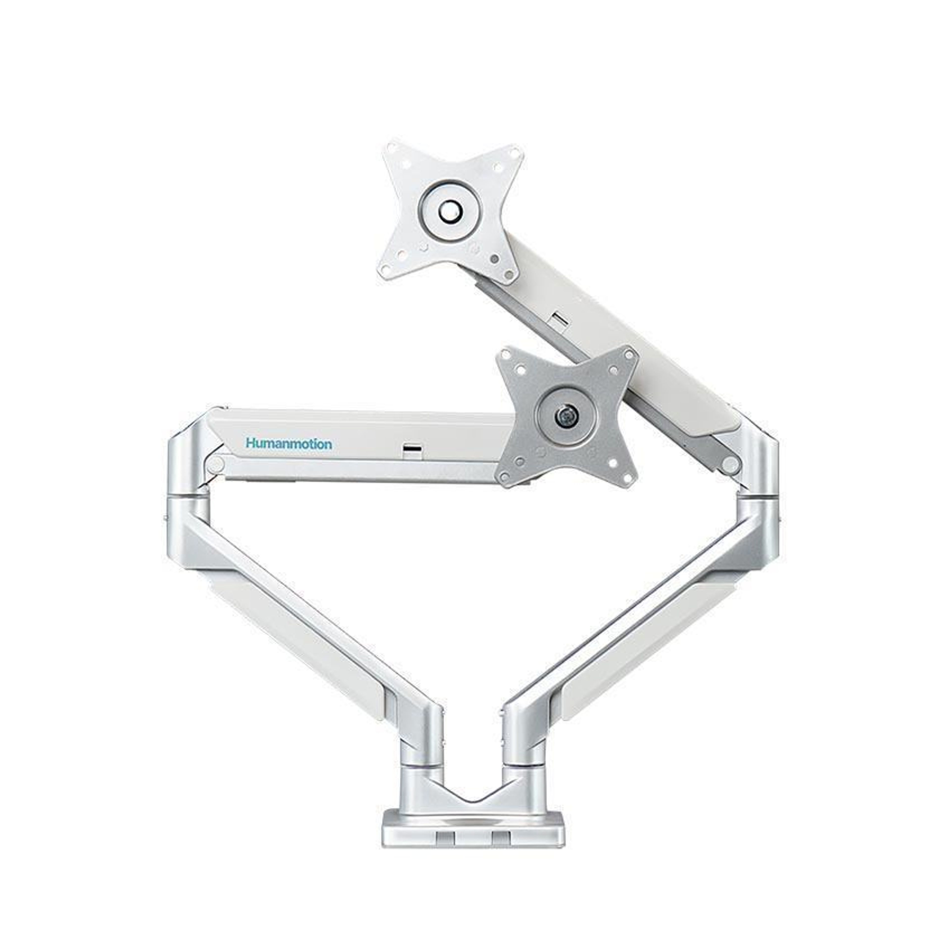 Giá treo 2 màn hình Human Motion T2-2 Màu trắng 2