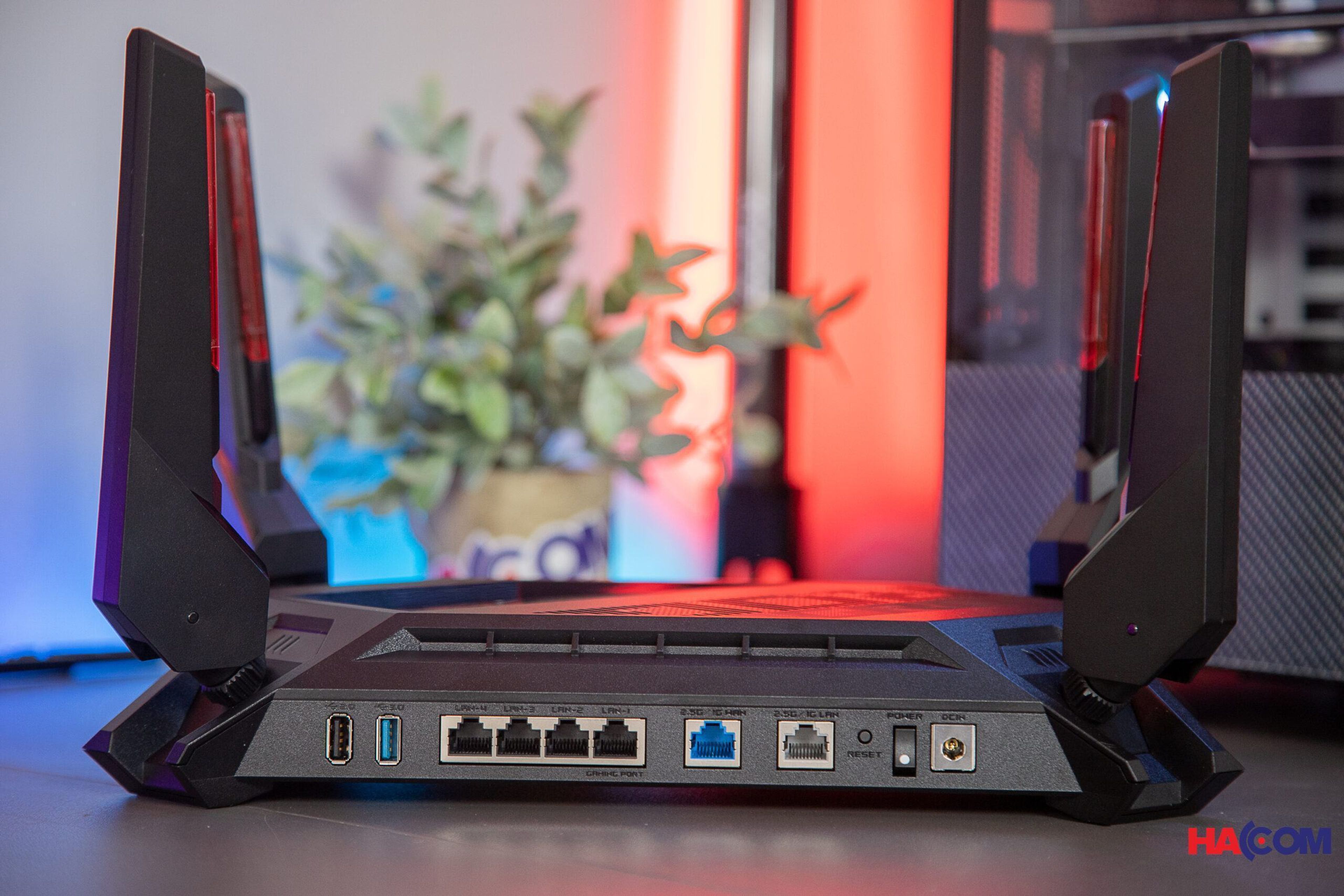 Bộ phát wifi 6 Asus GT-AX6000 ROG Rapture Gaming AX6000Mbps 7