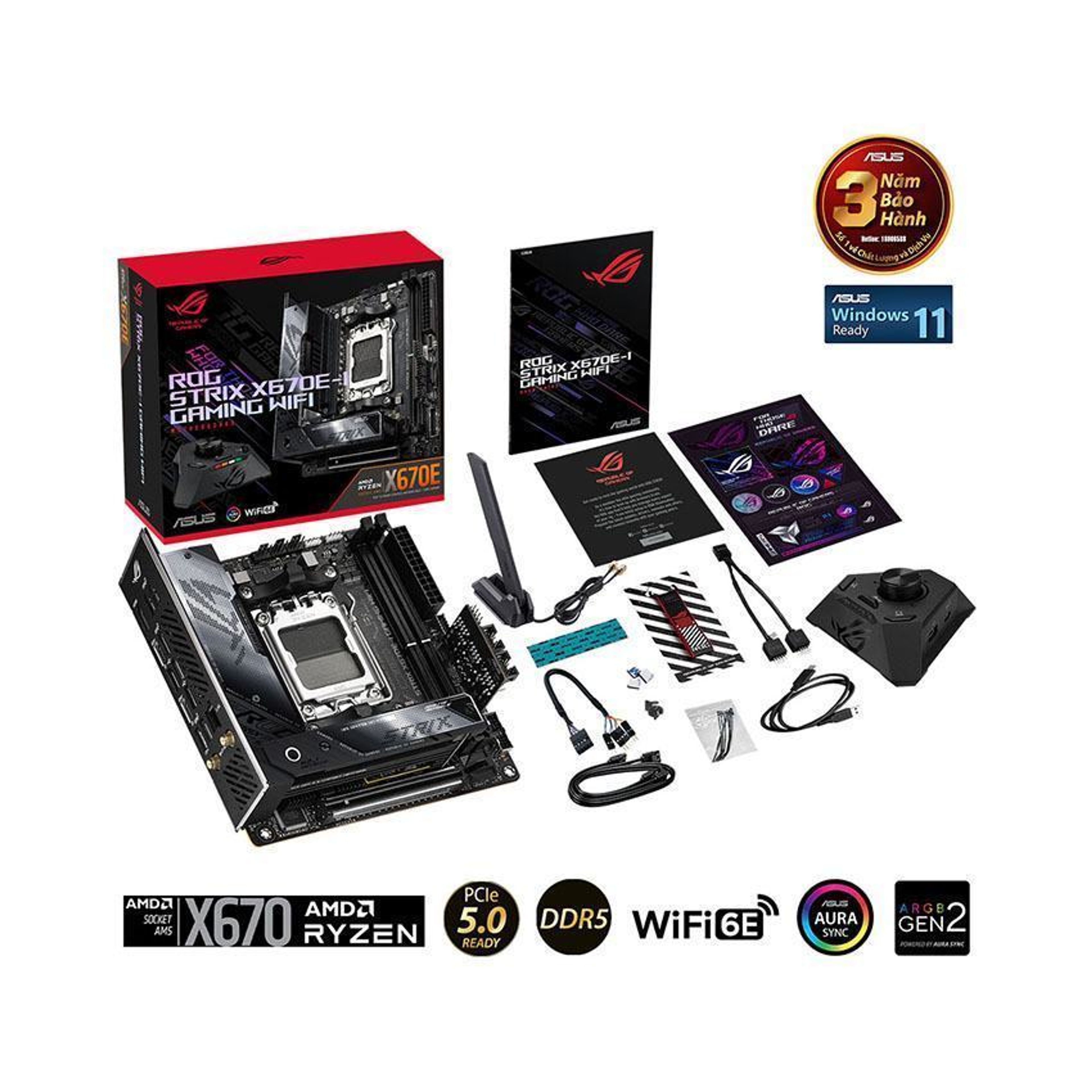 Mainboard ASUS ROG STRIX X670E-I GAMING WIFI 10