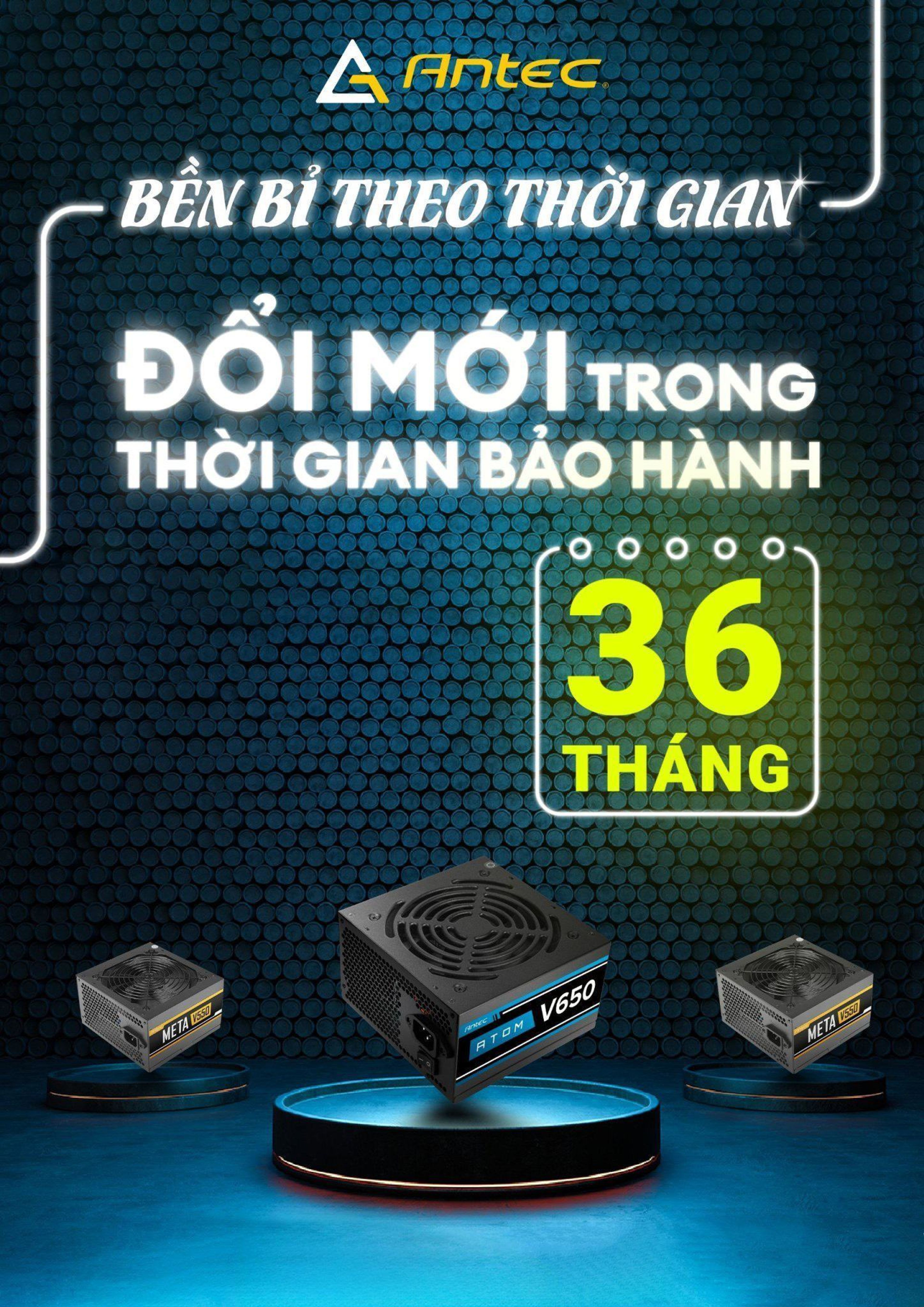 Nguồn ANTEC CUPRUM STRIKE CSK650 - 650w ( 80 Plus Bronze/Màu Đen) 2