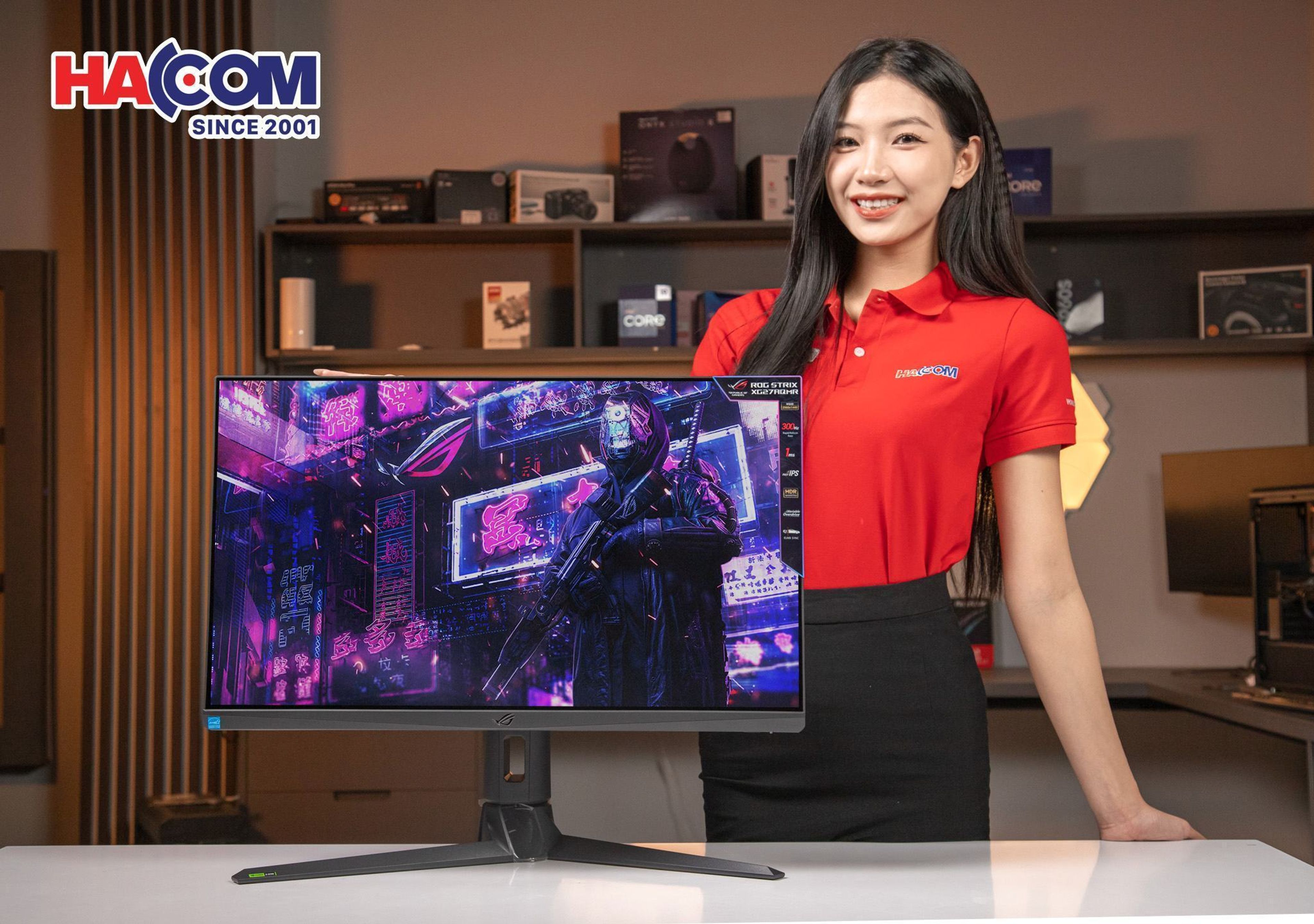 Màn hình ASUS ROG Strix XG27AQMR (27 inch/QHD/Fast IPS/300Hz/1ms) 8