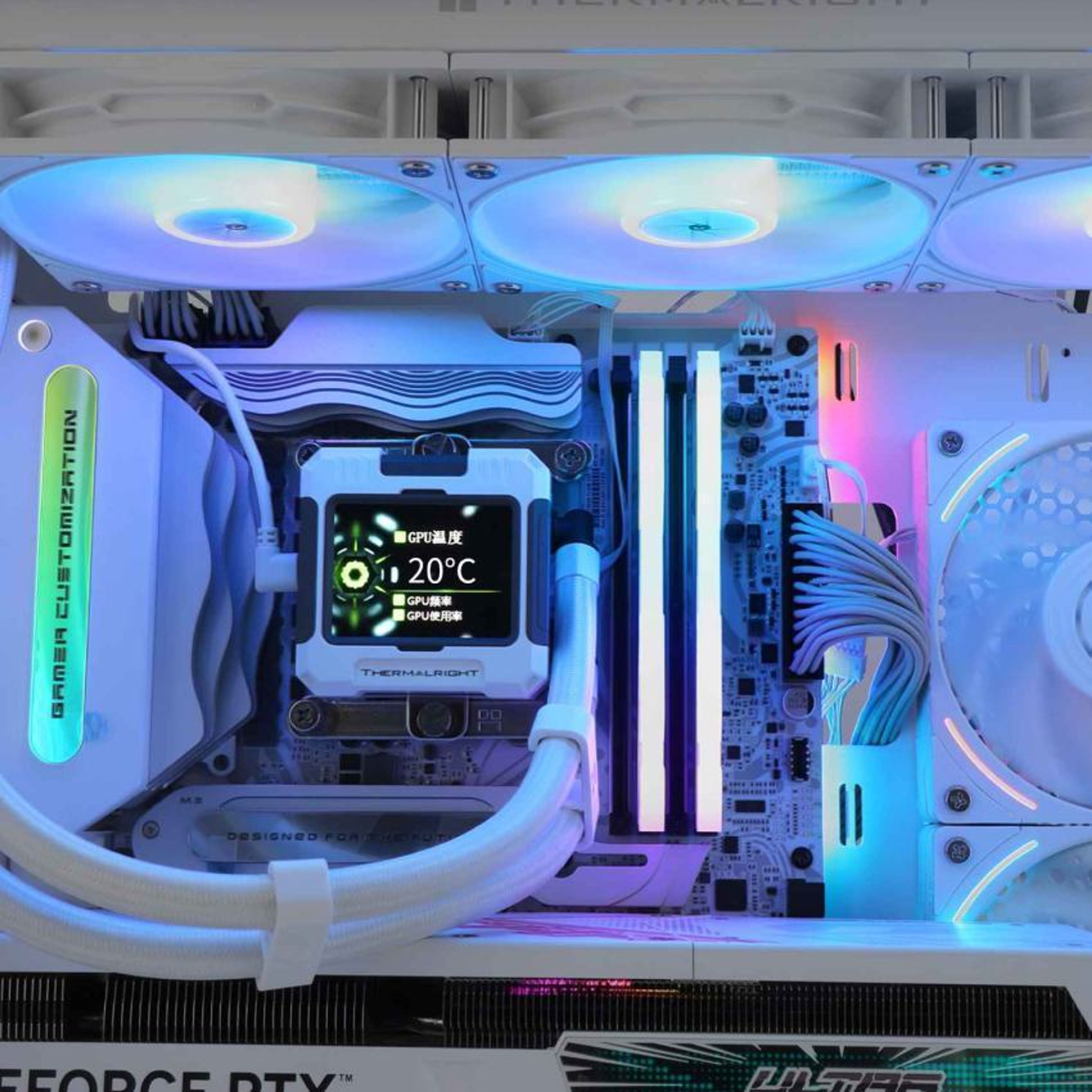 Tản nhiệt AIO Thermalright Frozen Warframe 360 WHITE ARGB 3