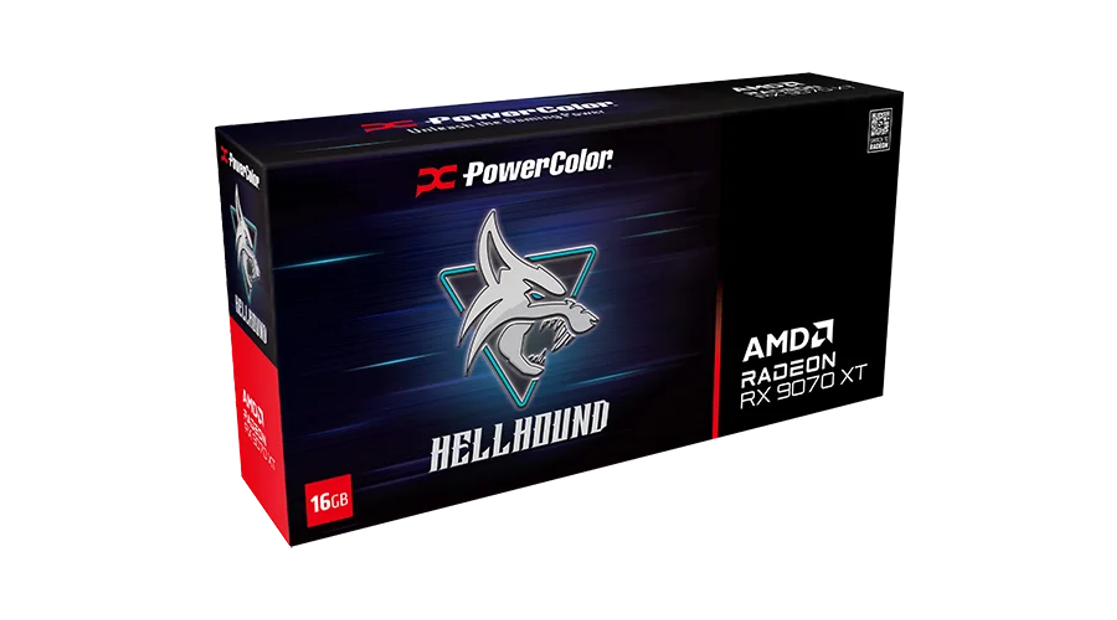 Card màn hình POWERCOLOR Hellhound AMD Radeon™ RX 9070 XT 16GB GDDR6 7