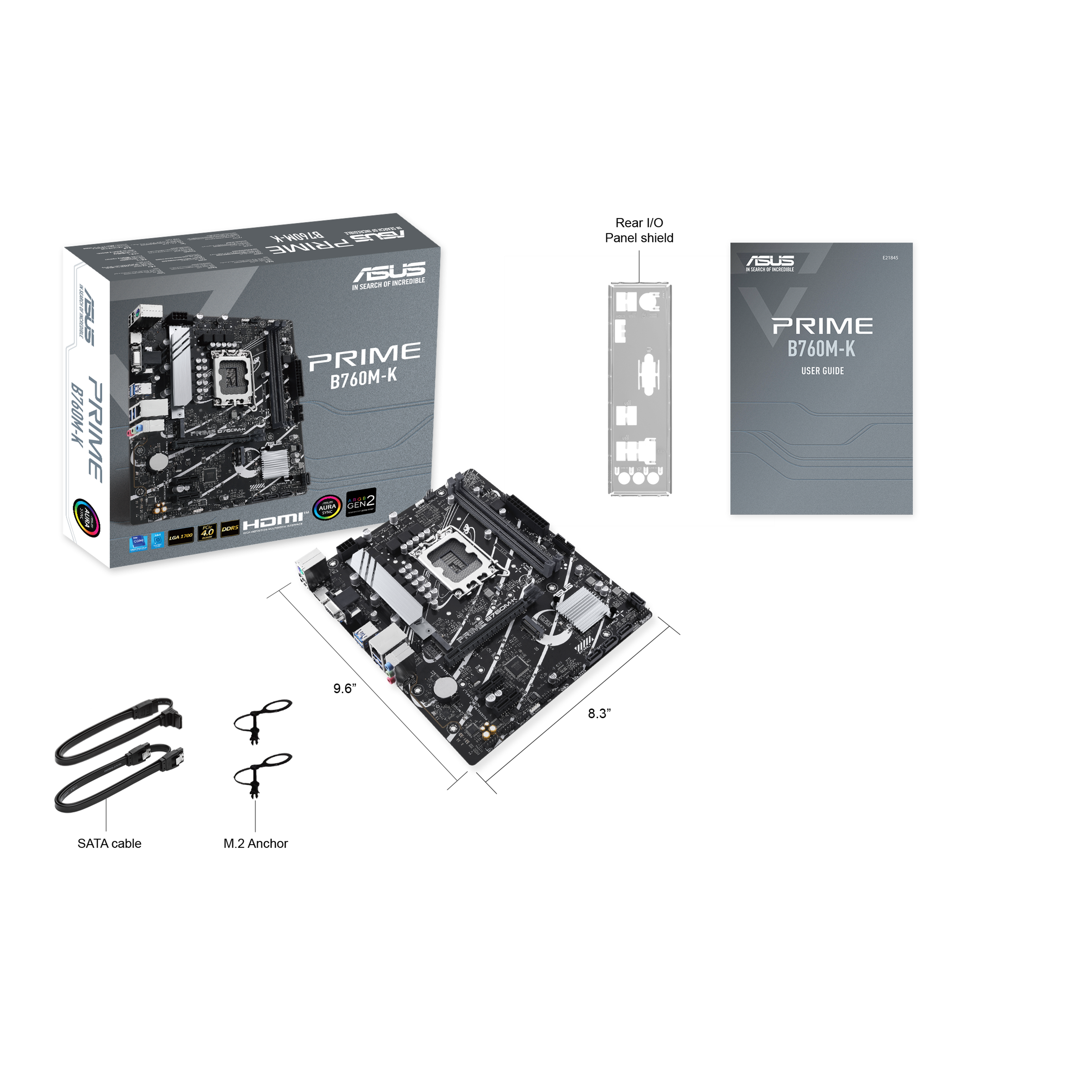 Mainboard ASUS PRIME B760M-K DDR5 2