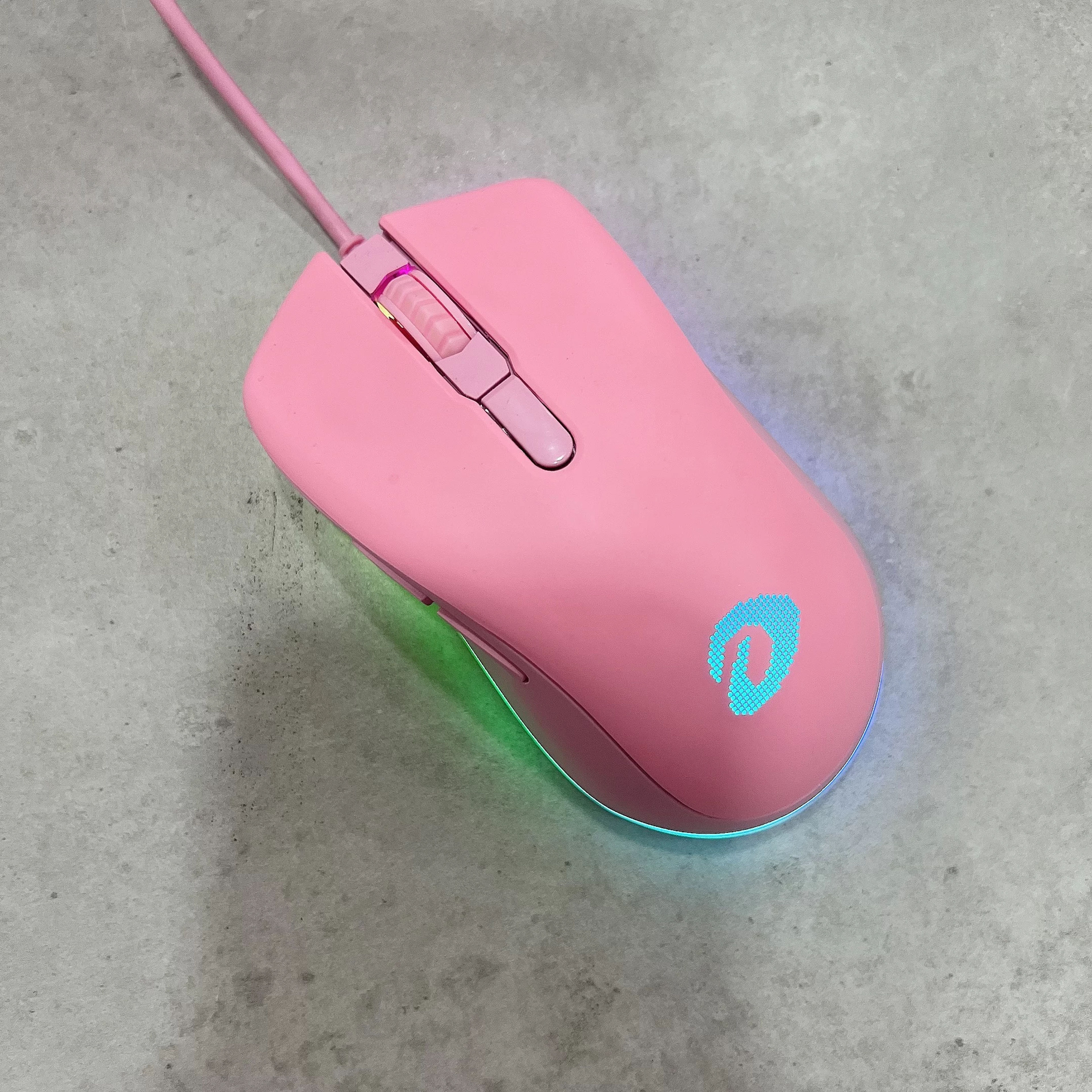Chuột chơi game Dareu EM908 Pink (USB) 2