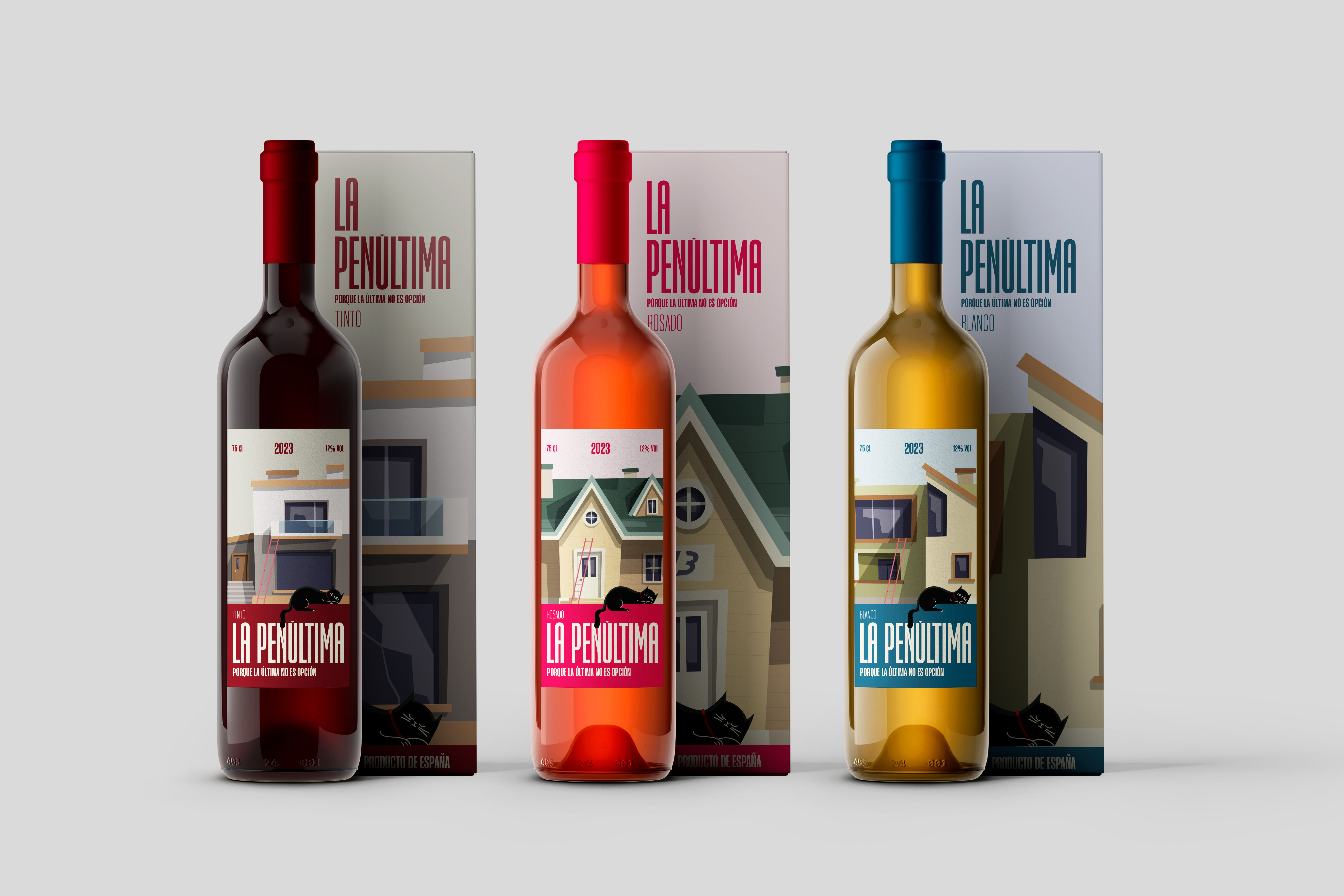 La Penultima Wine Labels