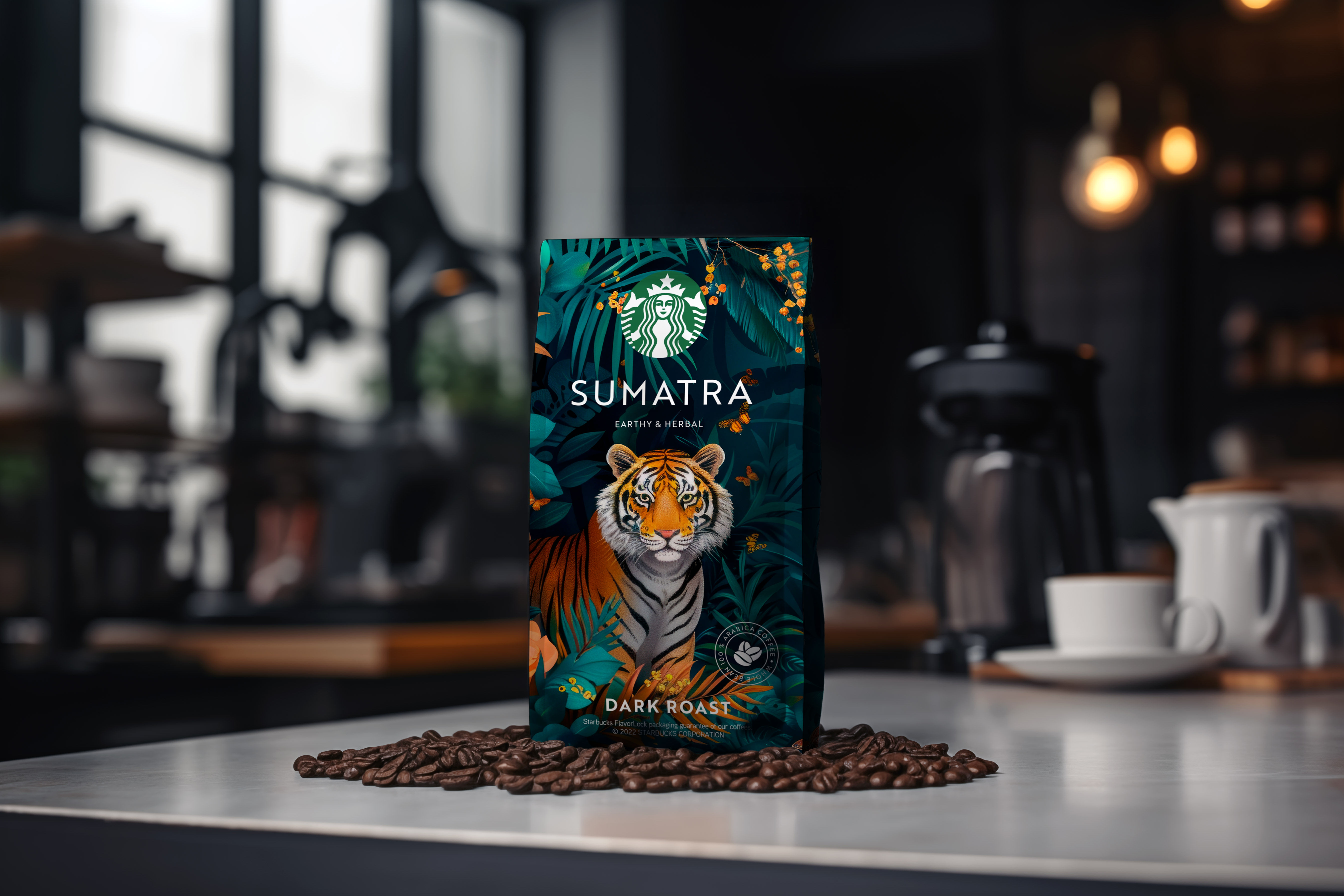 SUMATRA Coffee Packaging