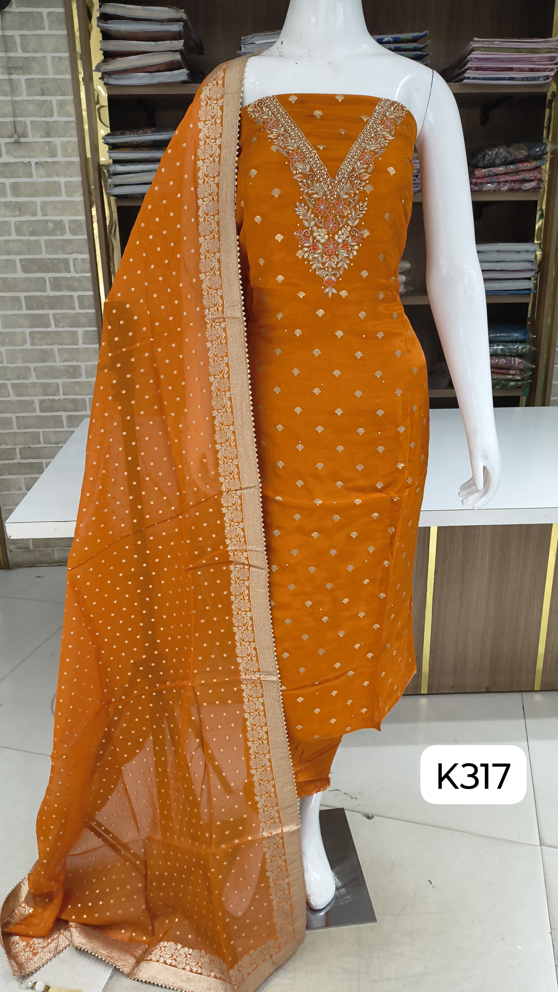 Silk party wear suits