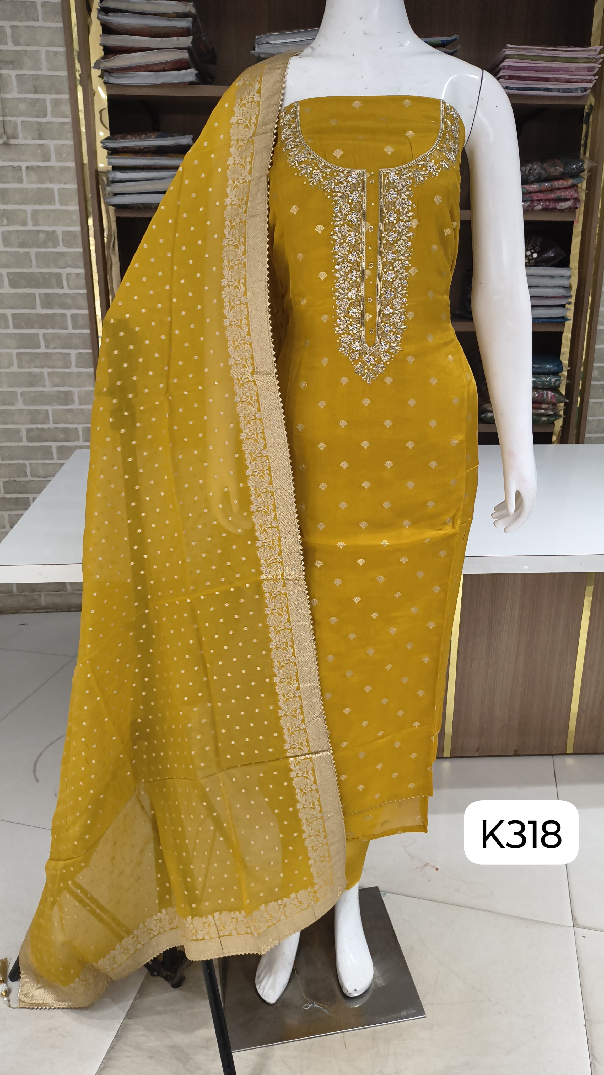 Silk party wear suits