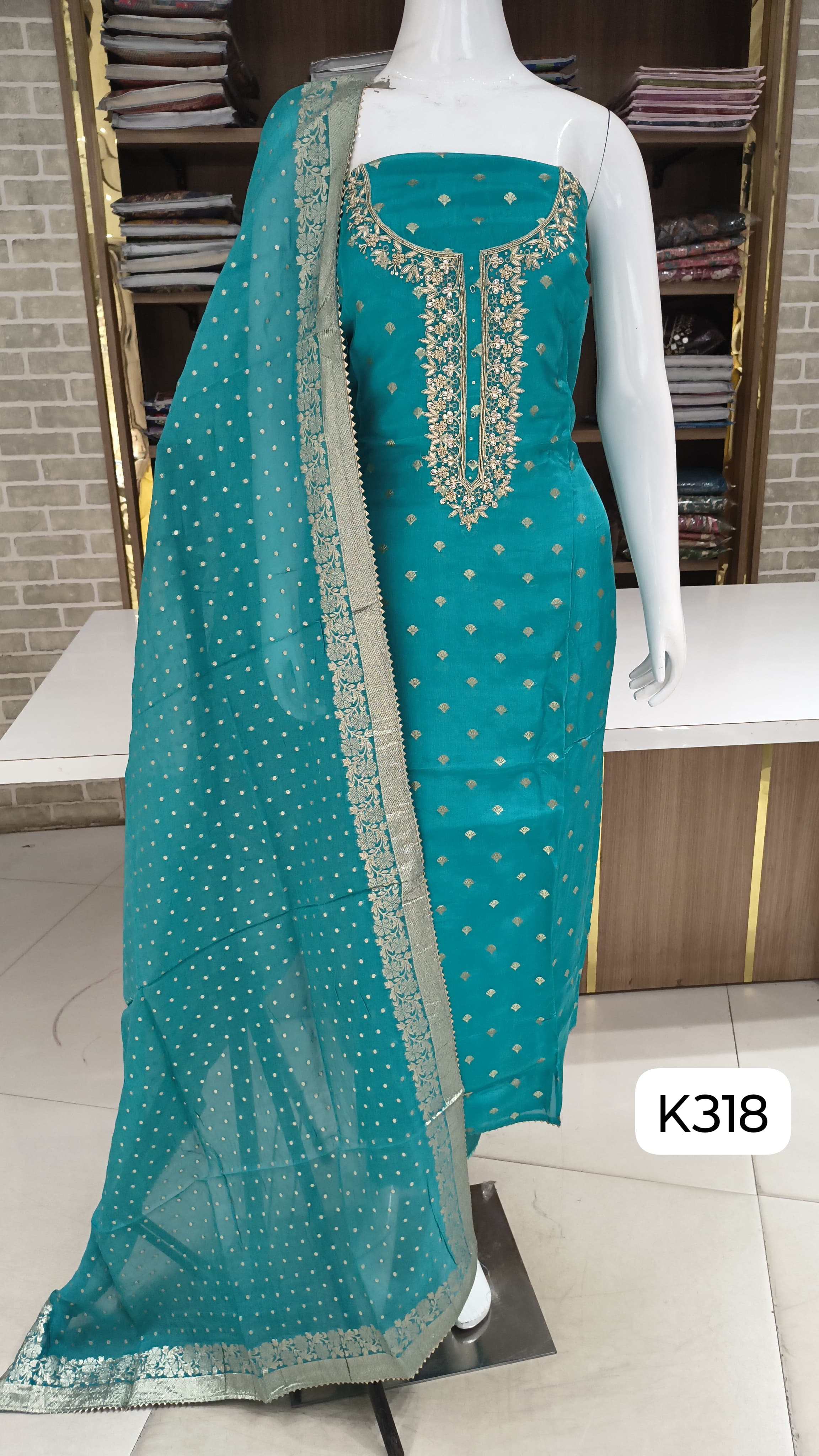 Silk party wear suits