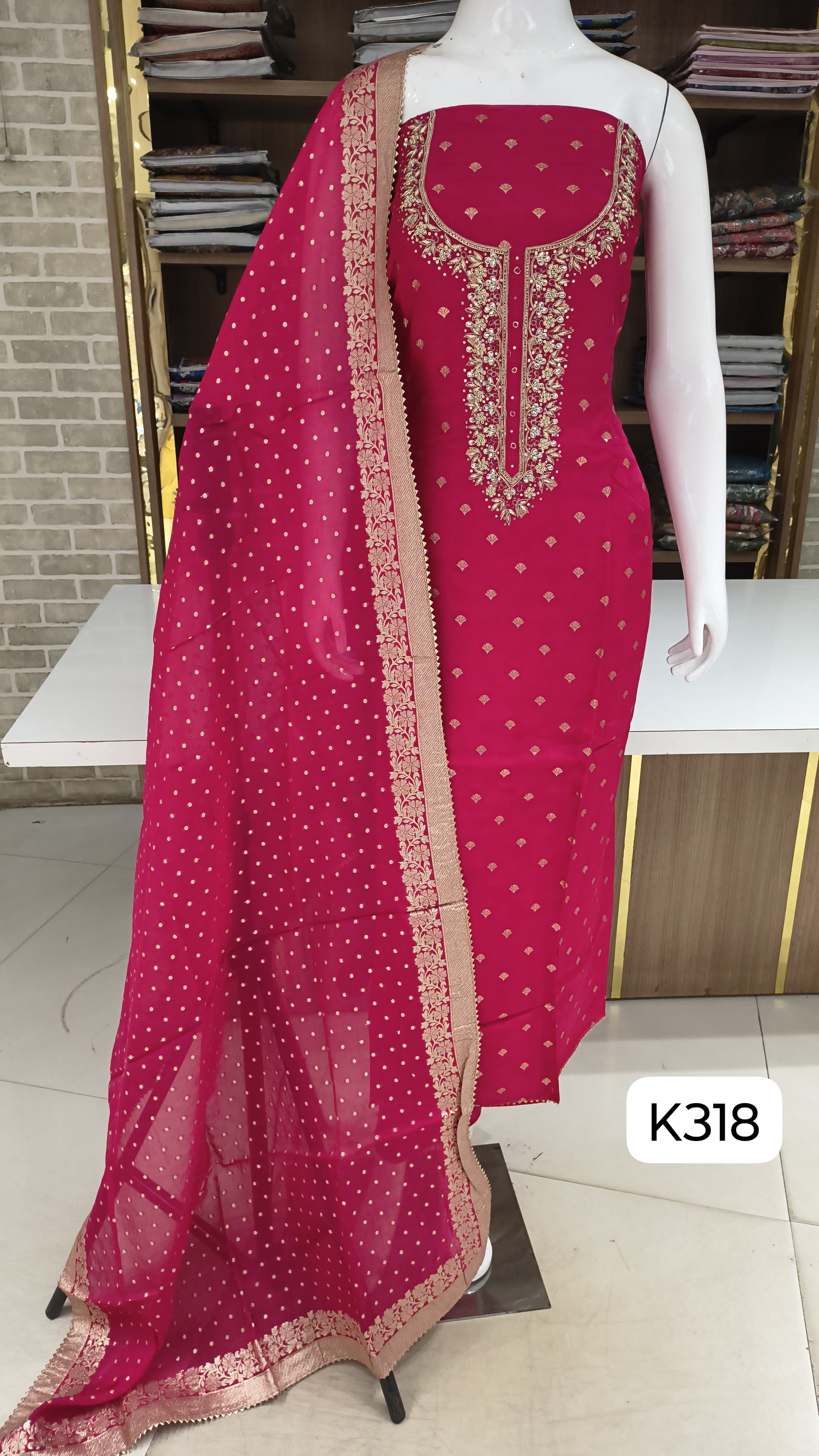 Silk party wear suits