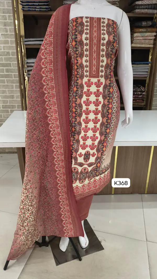 Woolen unstitched suit