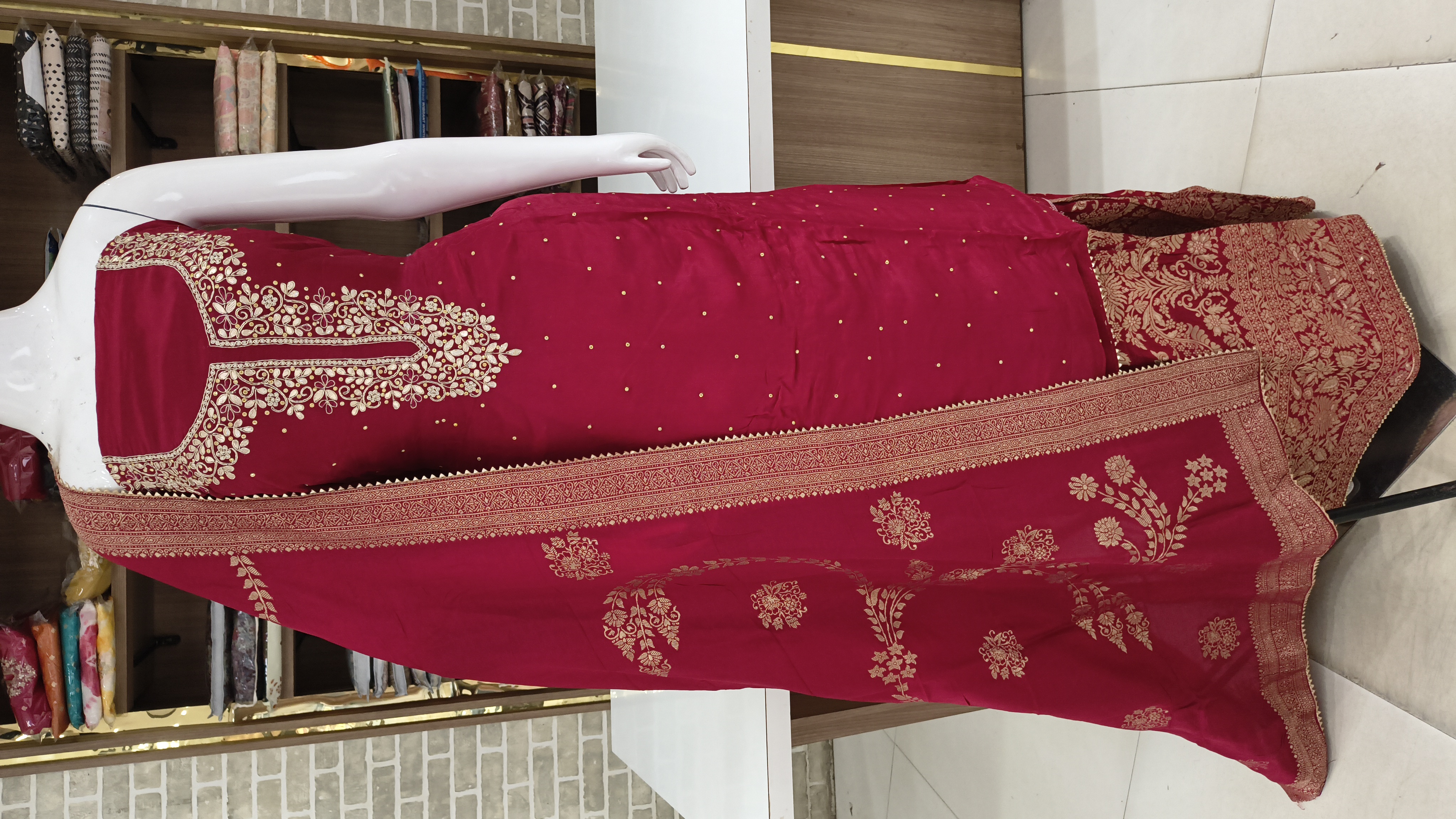 Silk party wear suits