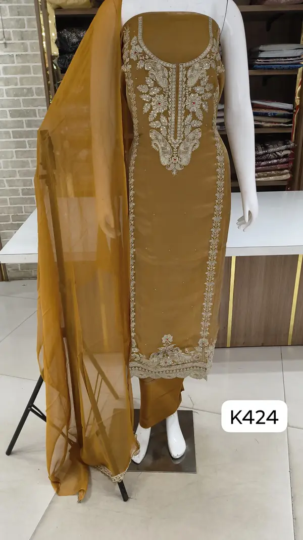 New diamond silk party wear suits 
